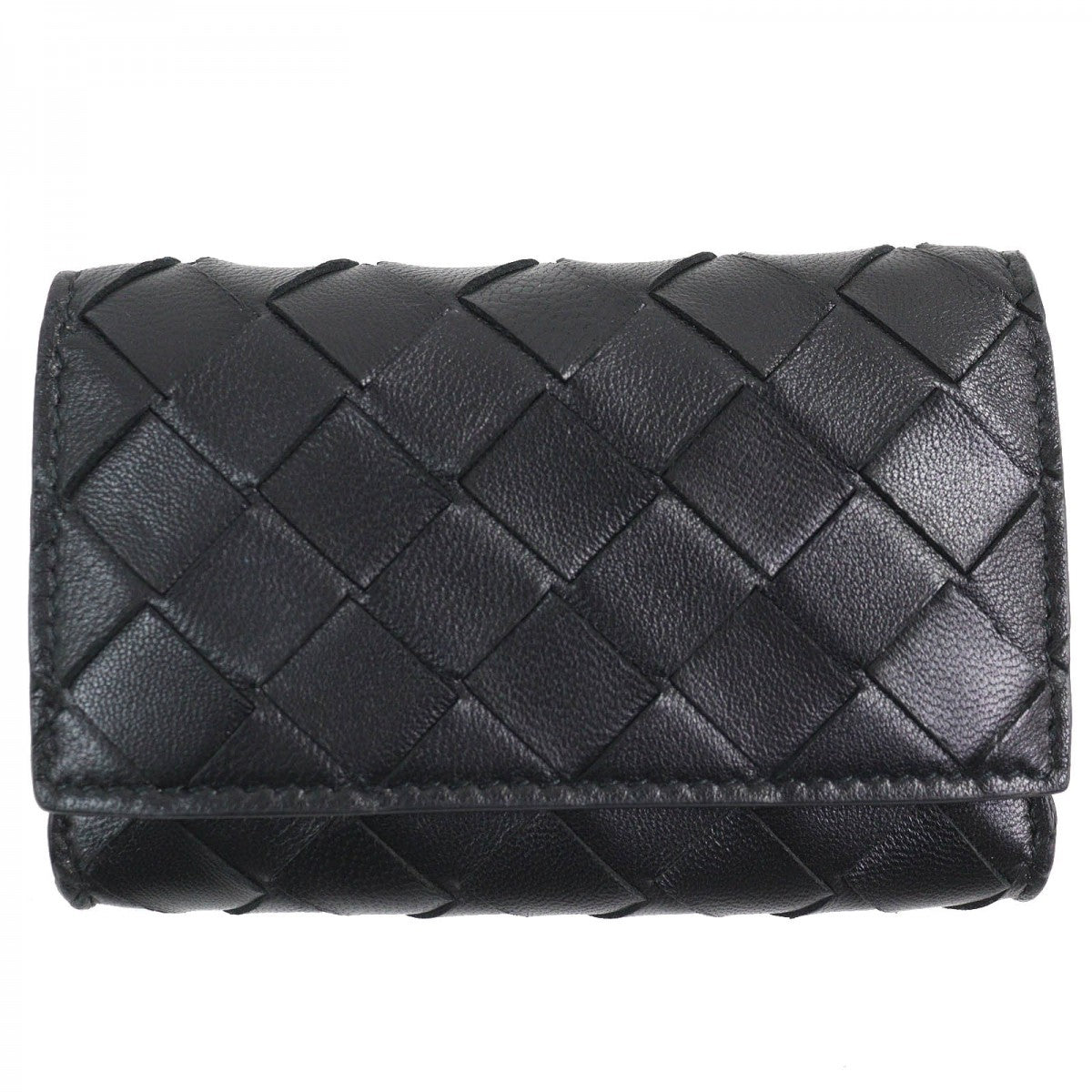 BOTTEGAVENETA Coin case Main: Leather black mens