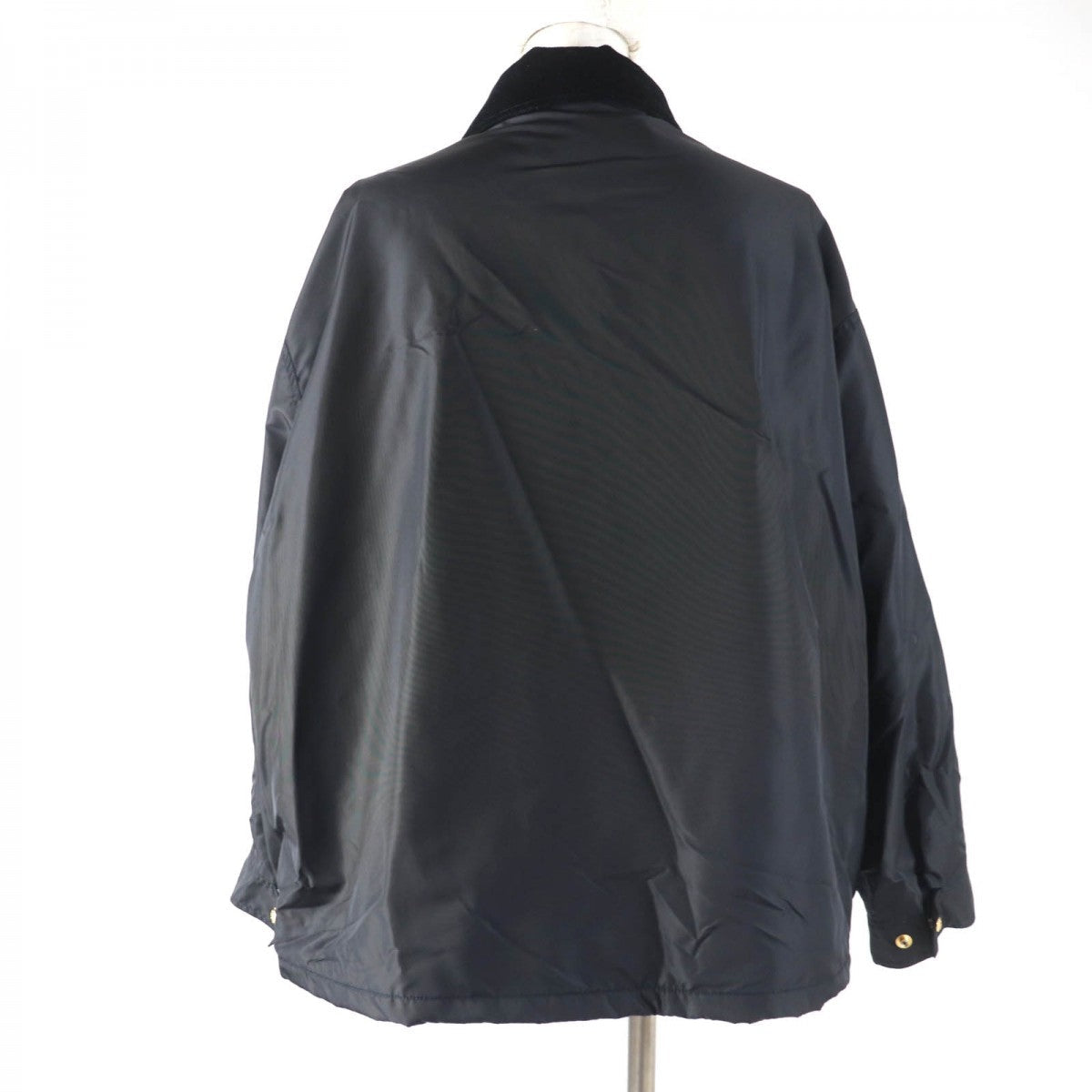 CELINE Jacket 2W523364P Main: 100% nylon, Part: 100% cotton, Lining: 100% wool, Sleeve lining: 100% rayon, Filling: 100% polyester black Women 38
