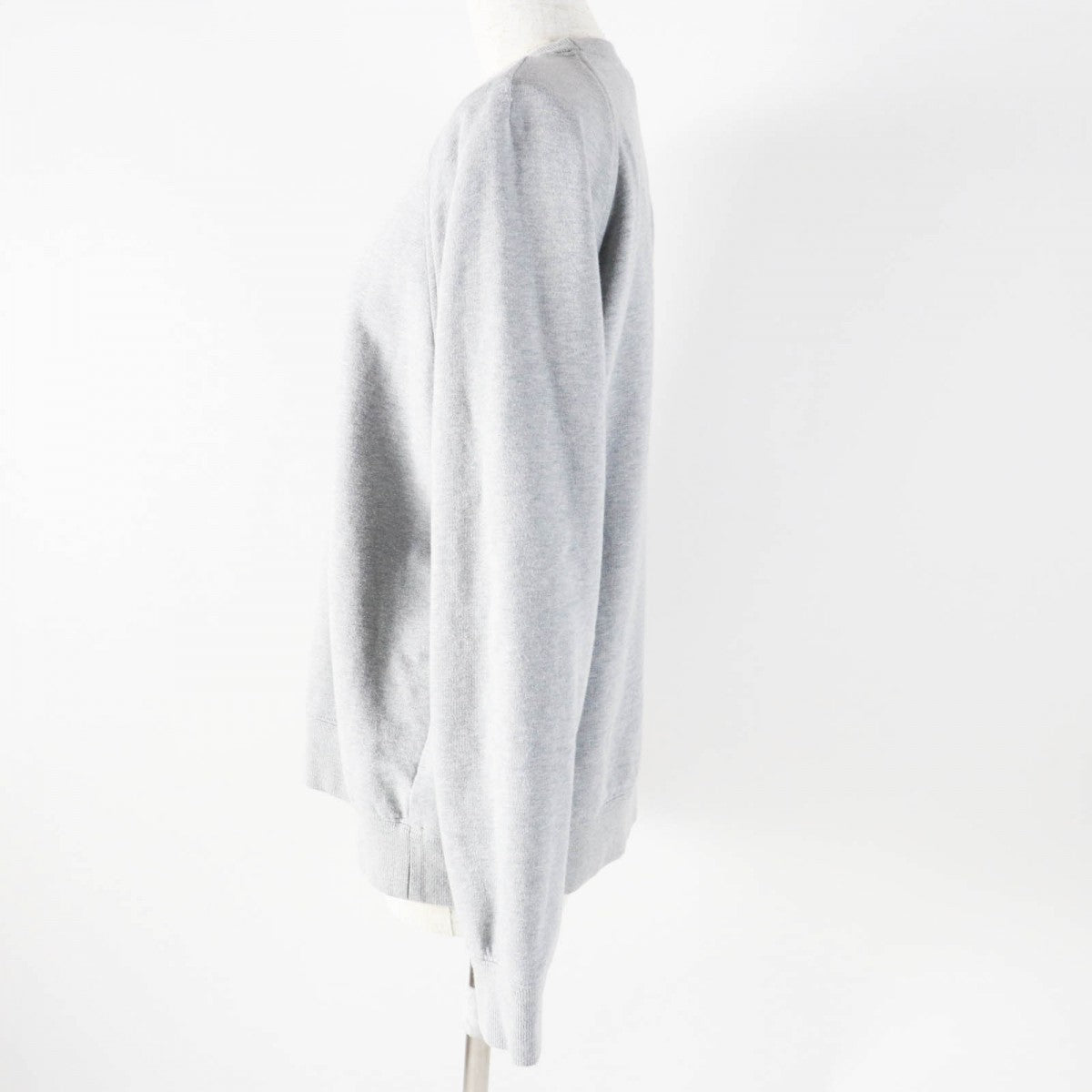 PRADA sweat 134668 Main: 100% cotton, some parts: 95% cotton, some parts: 5% elastane gray Women S