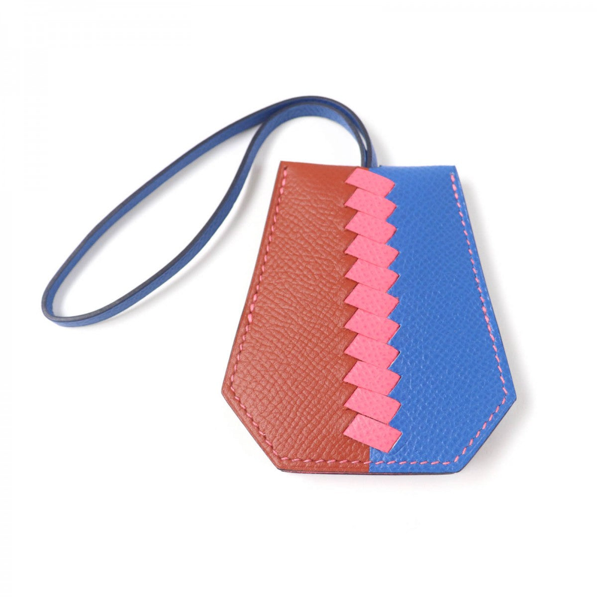 HERMES Bag charm Main�FEpsom multicolor Clochette�ECle Grand Trace Women