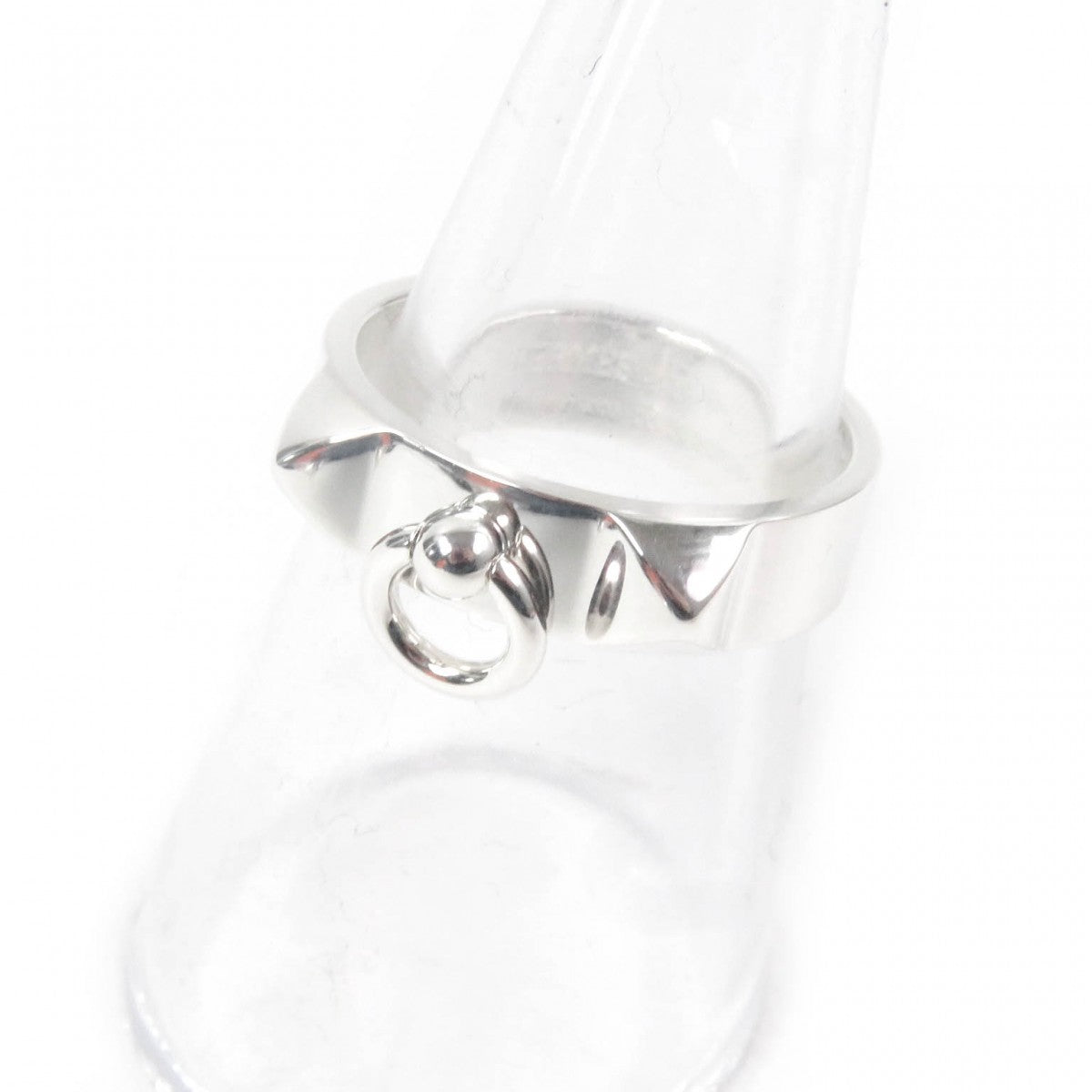 HERMES Ring Main�FAG925 Silver Corey de Cyan Women