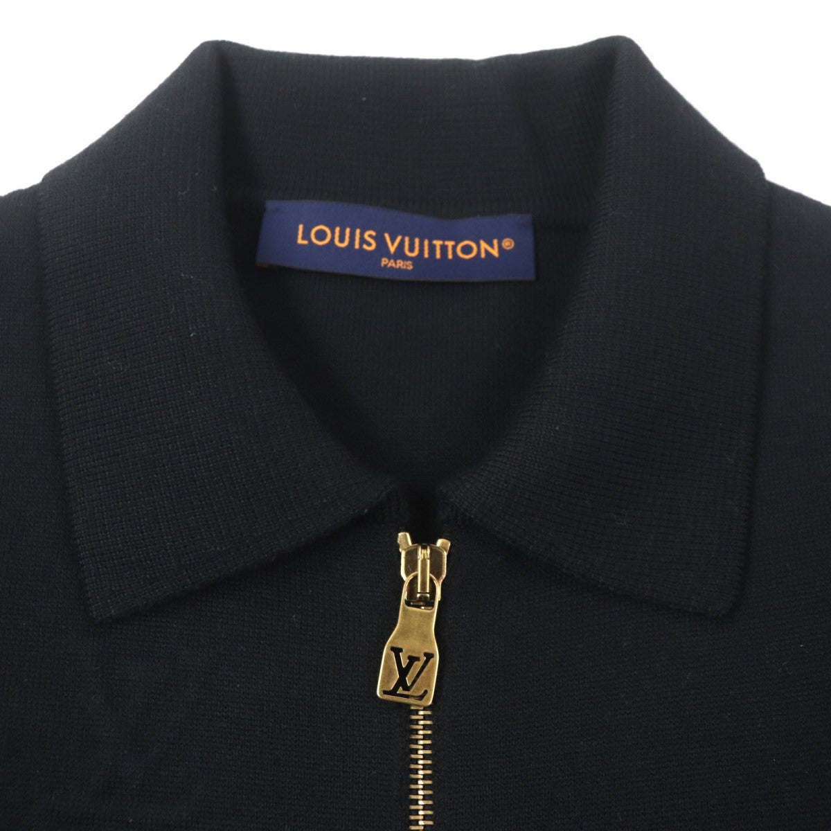LOUIS VUITTON Blouson 1AFYEJ Main: 75% wool, Main: 21% polypropylene, Main: 4% nylon black Embossed Technical mens S