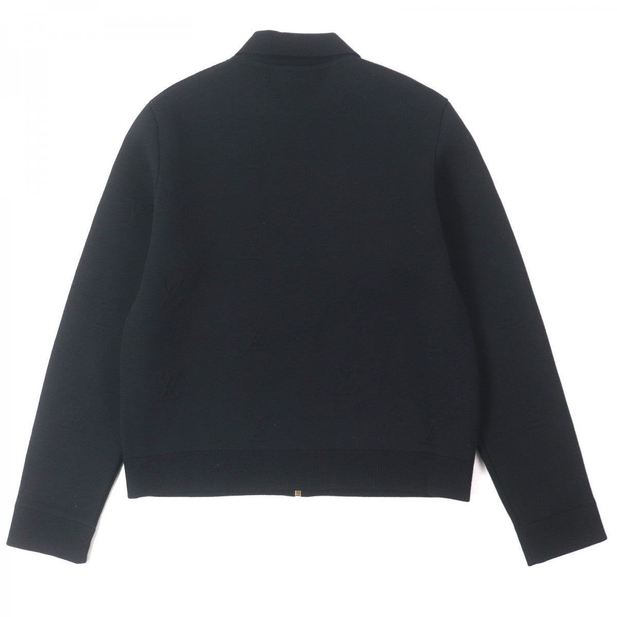 LOUIS VUITTON Blouson 1AFYEJ Main: 75% wool, Main: 21% polypropylene, Main: 4% nylon black Embossed Technical mens S