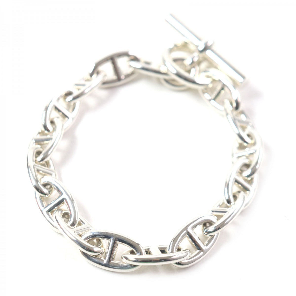HERMES bracelet 23G445296 Main�FAG925 Silver Chene DunkleGM mens