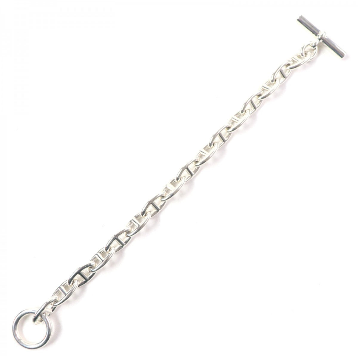 HERMES bracelet 23G445296 Main�FAG925 Silver Chene DunkleGM mens