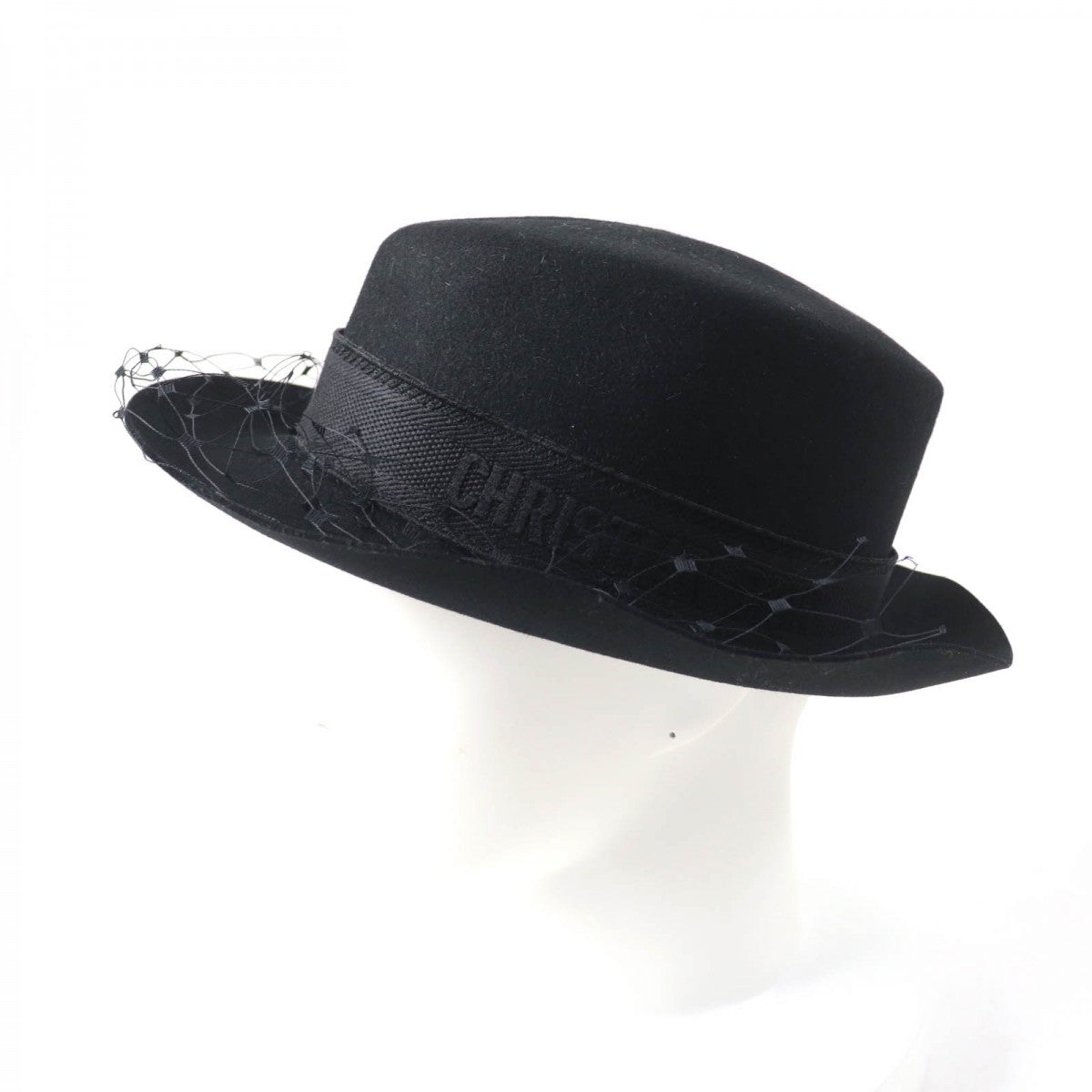 Christian Dior hat 04DPN960G893 Main: 100% rabbit, part: 100% nylon, part: 20% polypropylene, part: 21% polyester, part: 59% cotton black Women 57