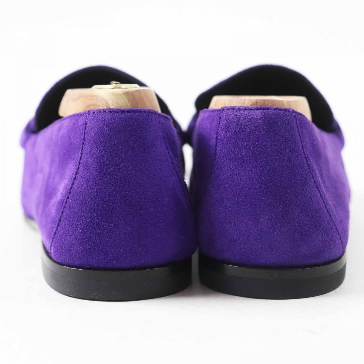 HERMES loafers 232012Z Main: Suede leather purple Honest Women 36