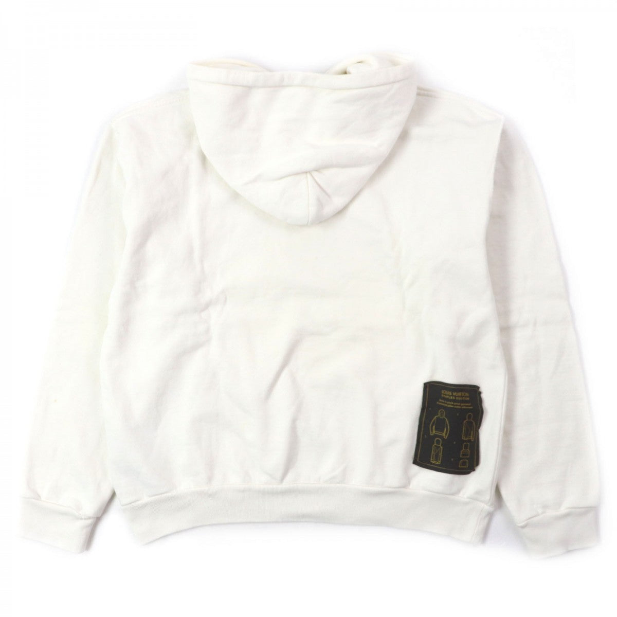 LOUIS VUITTON Hoodie Main: 100% cotton off white Staples Edition mens M