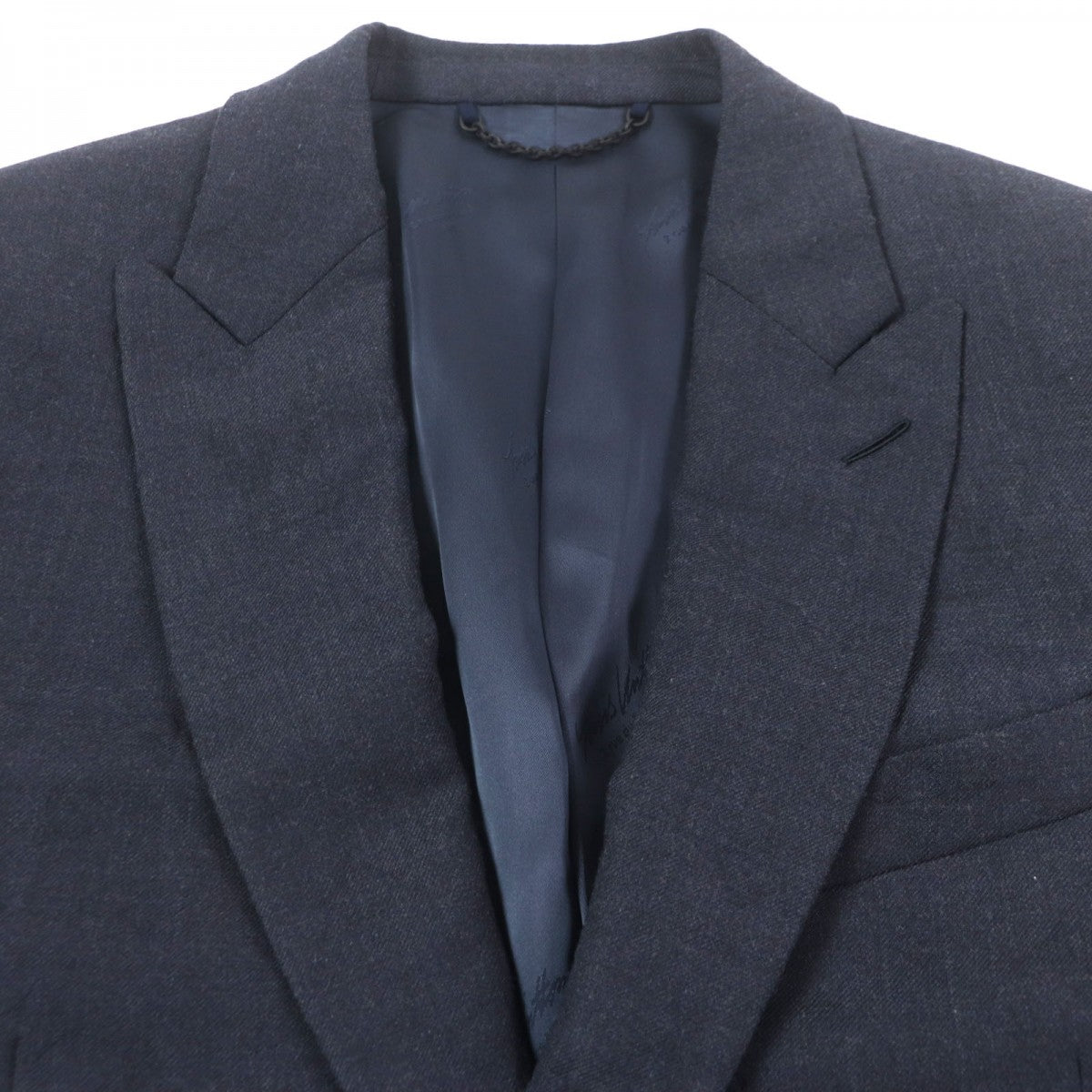 LOUIS VUITTON tailored jacket HKFJ5E Outer: 53% polyester, Outer: 44% wool, Outer: 3% polyurethane, Lining: 28% acetate, Lining: 25% rayon Navy LV&FLOWER mens 48