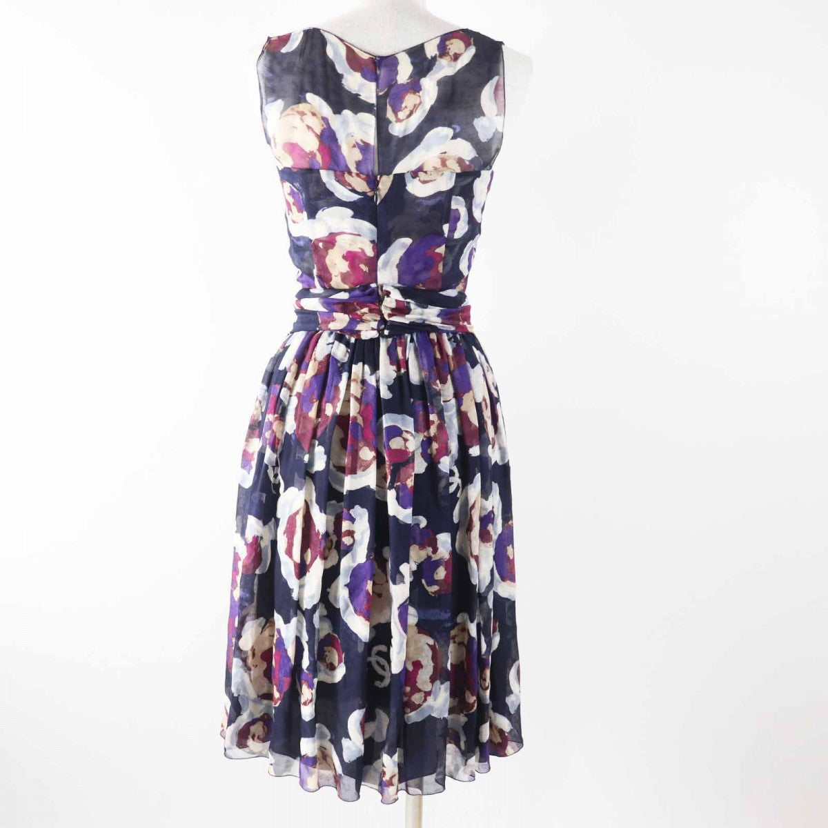 CHANEL one piece P37299 Main: 100% silk, Lining: 100% silk Multi Women 34