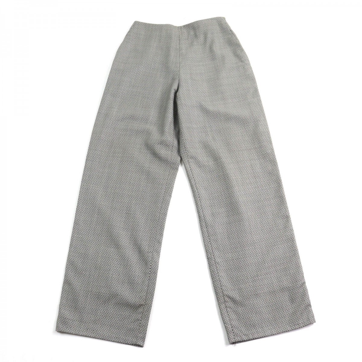 HERMES Pants Outer: 90% wool, Outer: 10% silk, Lining: 100% silk Beige black Women 34