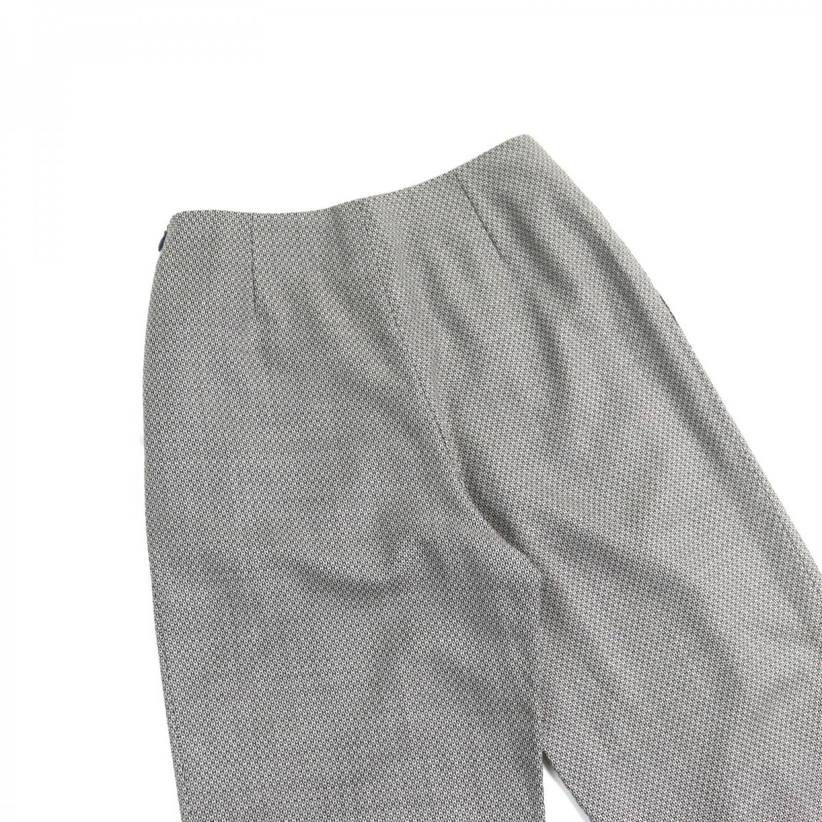 HERMES Pants Outer: 90% wool, Outer: 10% silk, Lining: 100% silk Beige black Women 34
