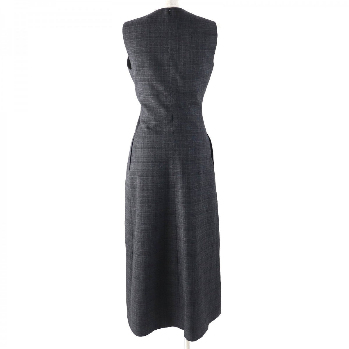 Christian Dior one piece 341R30A1518 Outer material: 100% wool, Outer material: 100% silk Dark gray type Women 38