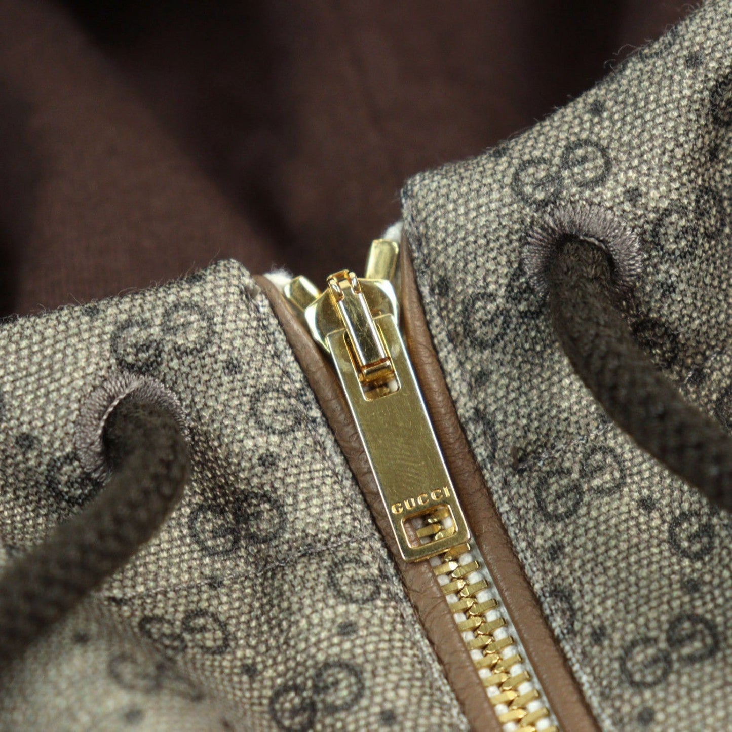 GUCCI Hoodie 655153 polyester Beige type M