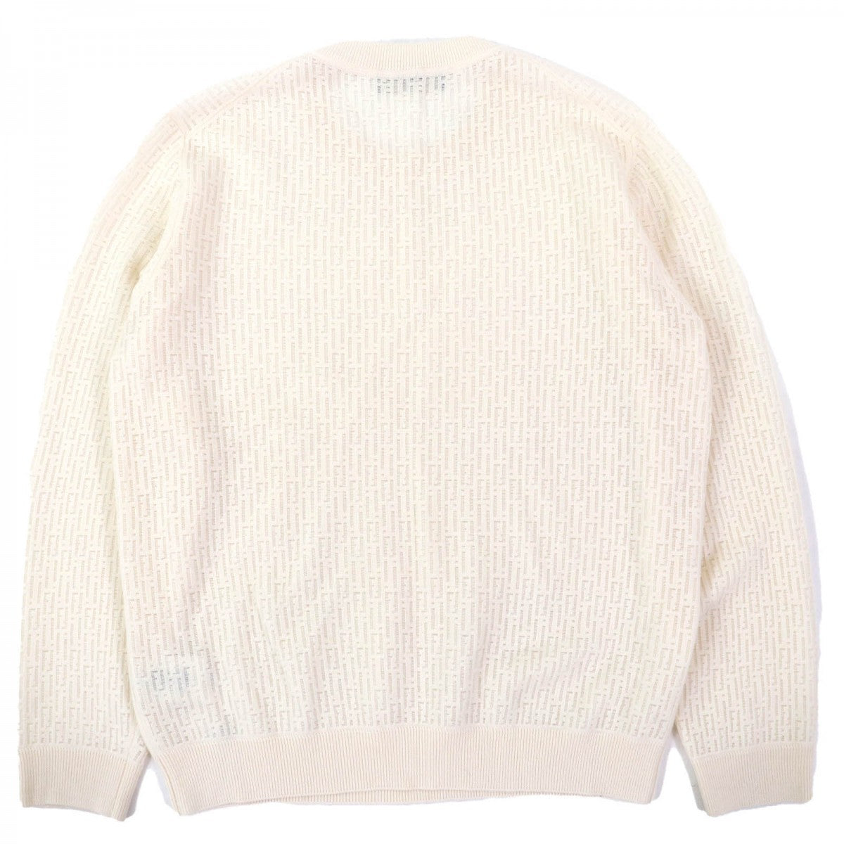 FENDI knit FZX091 AQL3 wool Ivory 54