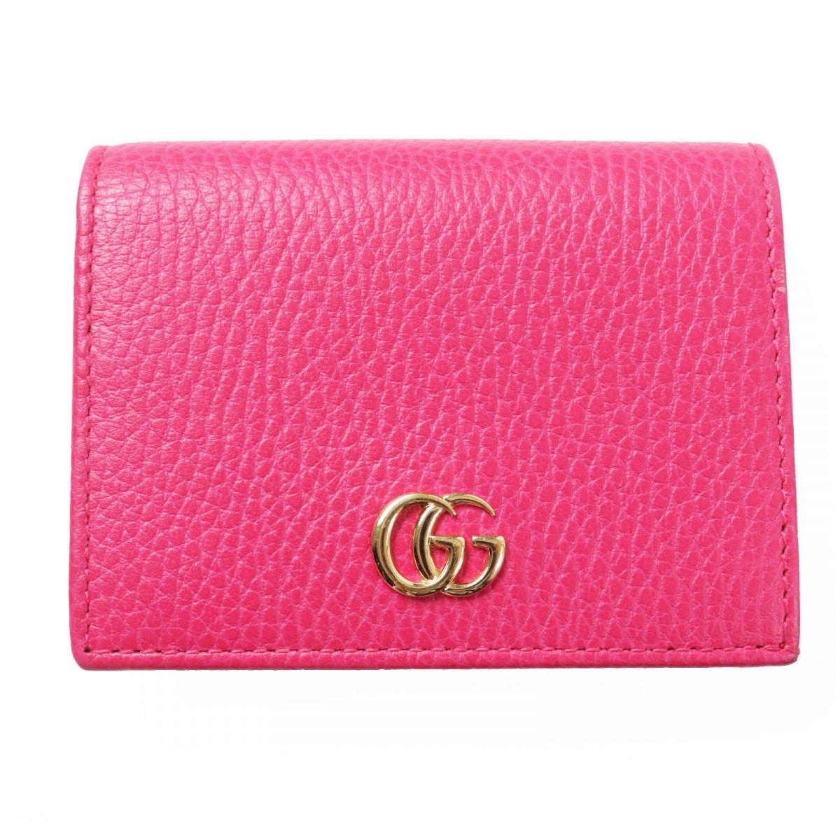 GUCCI Bifold Wallet 456126 Main: Leather pink Women