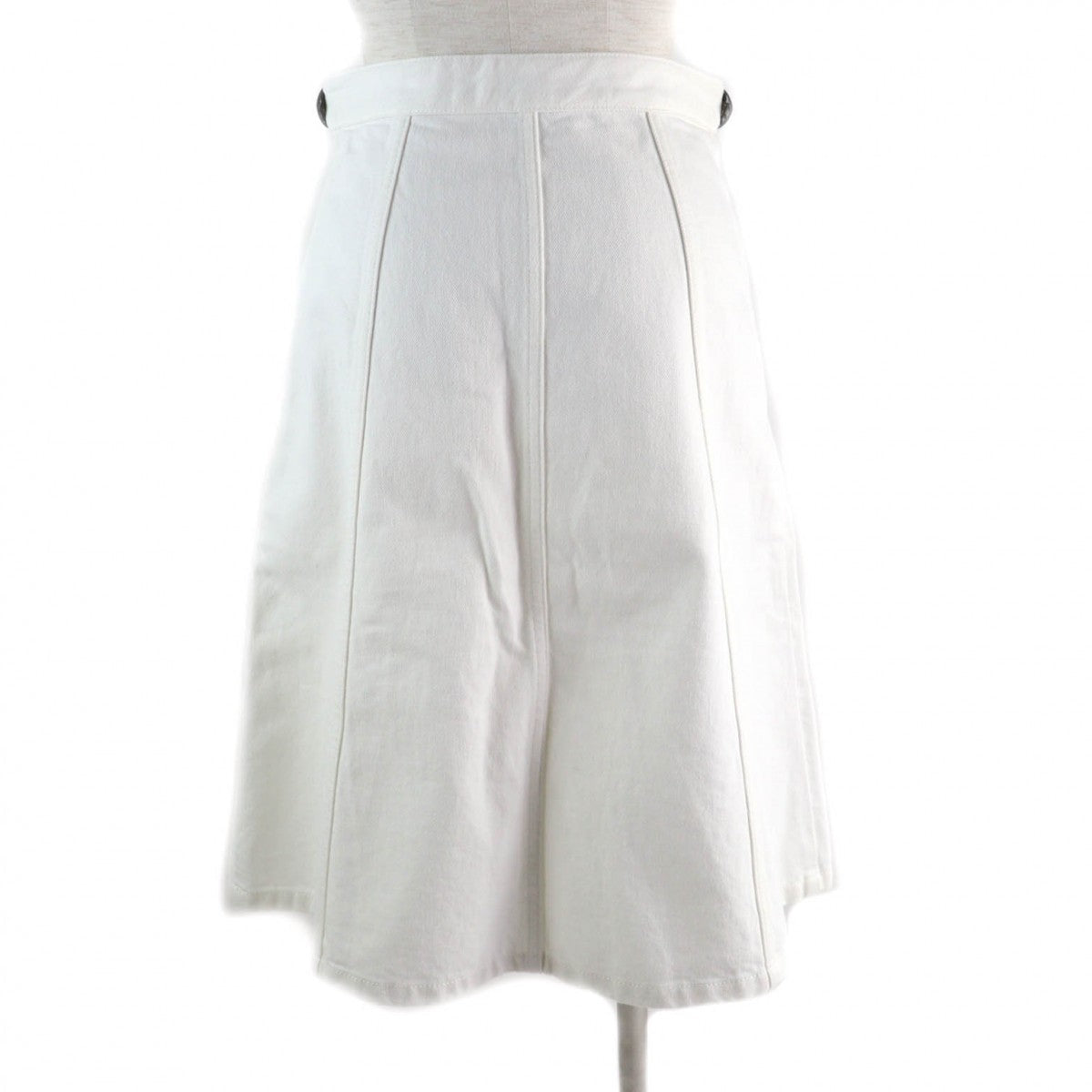 LOUIS VUITTON skirt Main: 100% cotton, Part: 100% cotton white Women 34