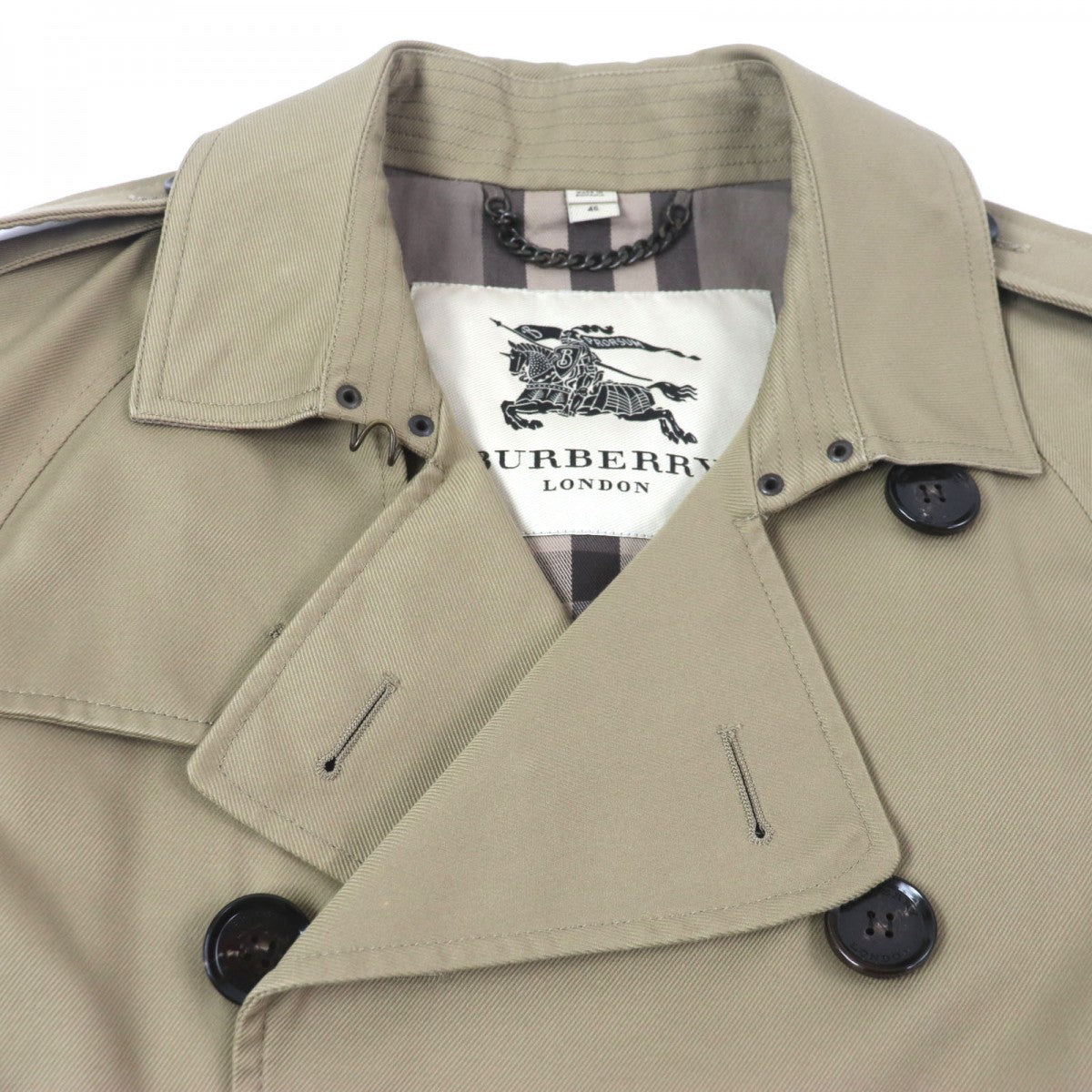 BURBERRY LONDON trench coat 3789914 polyester beige 46