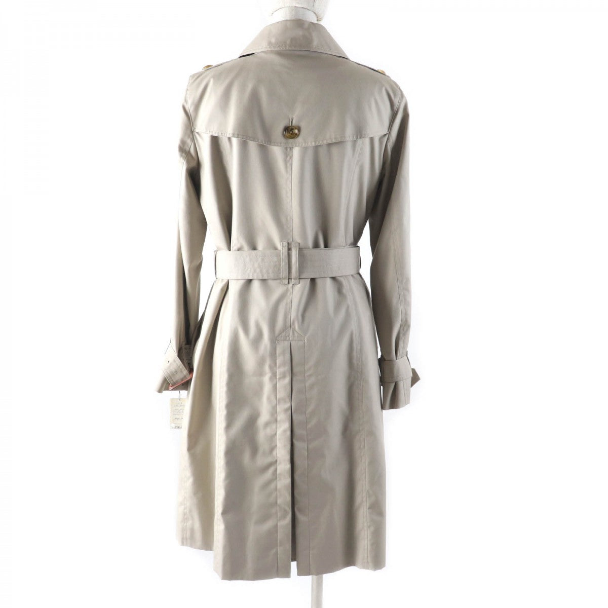 BURBERRY LONDON trench coat Outer: 63% polyester, Outer: 37% cotton, Lining: 100% cotton, Part: 100% cupra, Part: cowhide beige Women 11