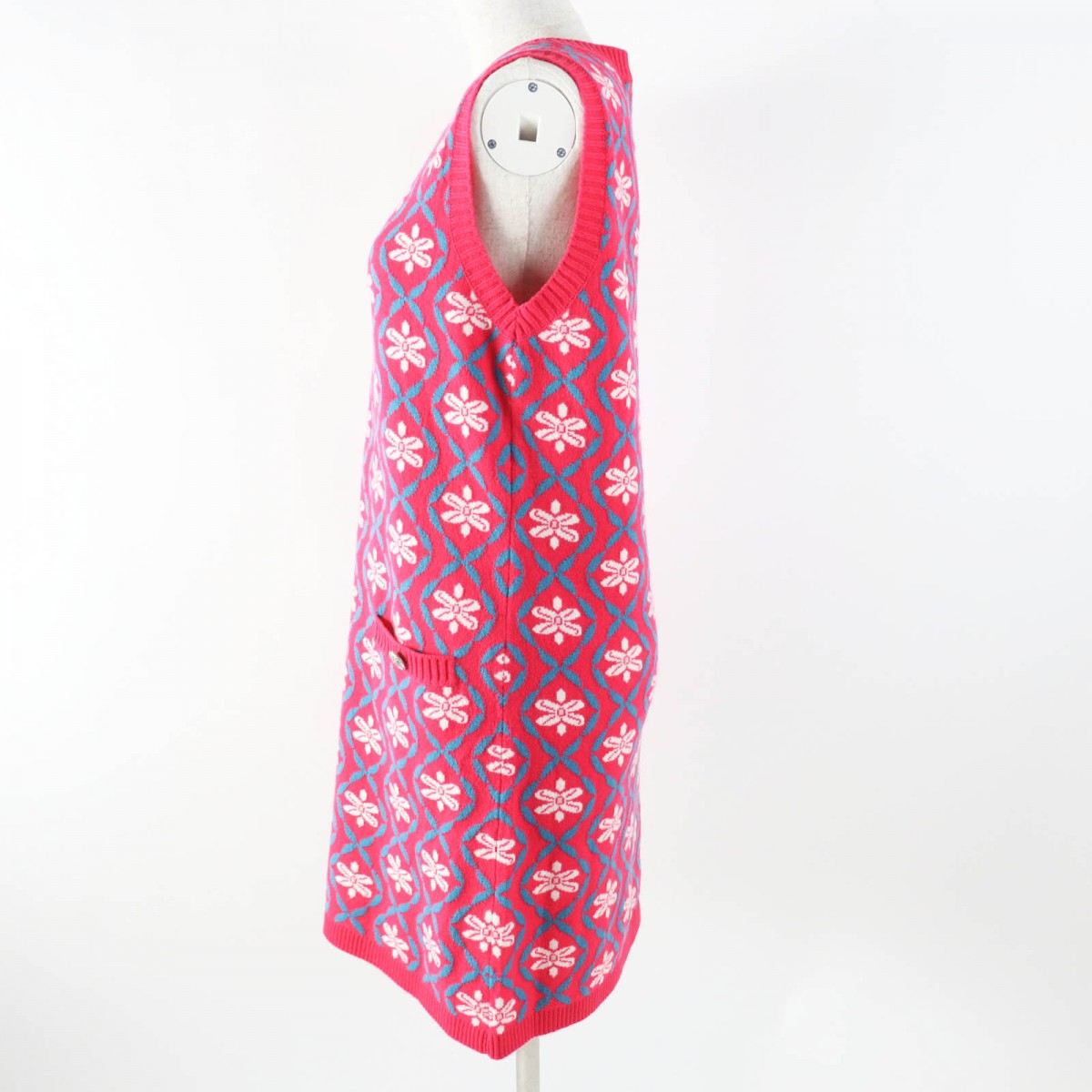 CHANEL one piece P55807 Main: 100% cashmere Pink type Women 38