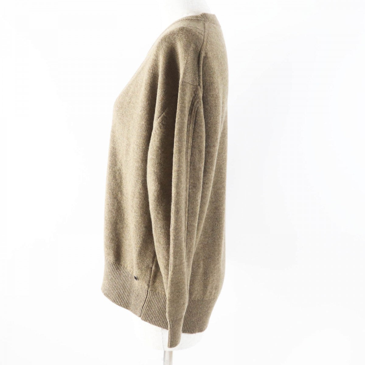 HERMES knit 2H2603D1 Main: 100% cashmere Brown Women 36