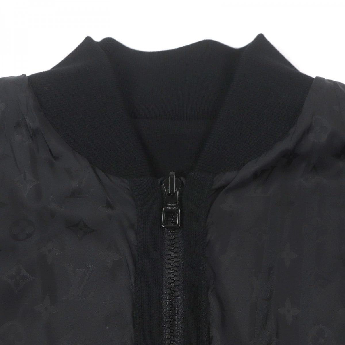 LOUIS VUITTON Bomber jacket Outer: 100% cotton, Lining: 100% nylon black Monogram mens M