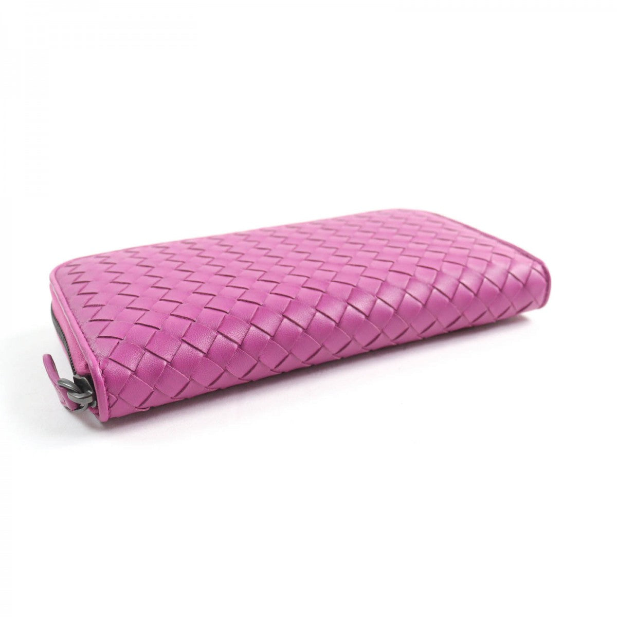 BOTTEGAVENETA Long Wallet Purse 114076 Main: Leather purple Women