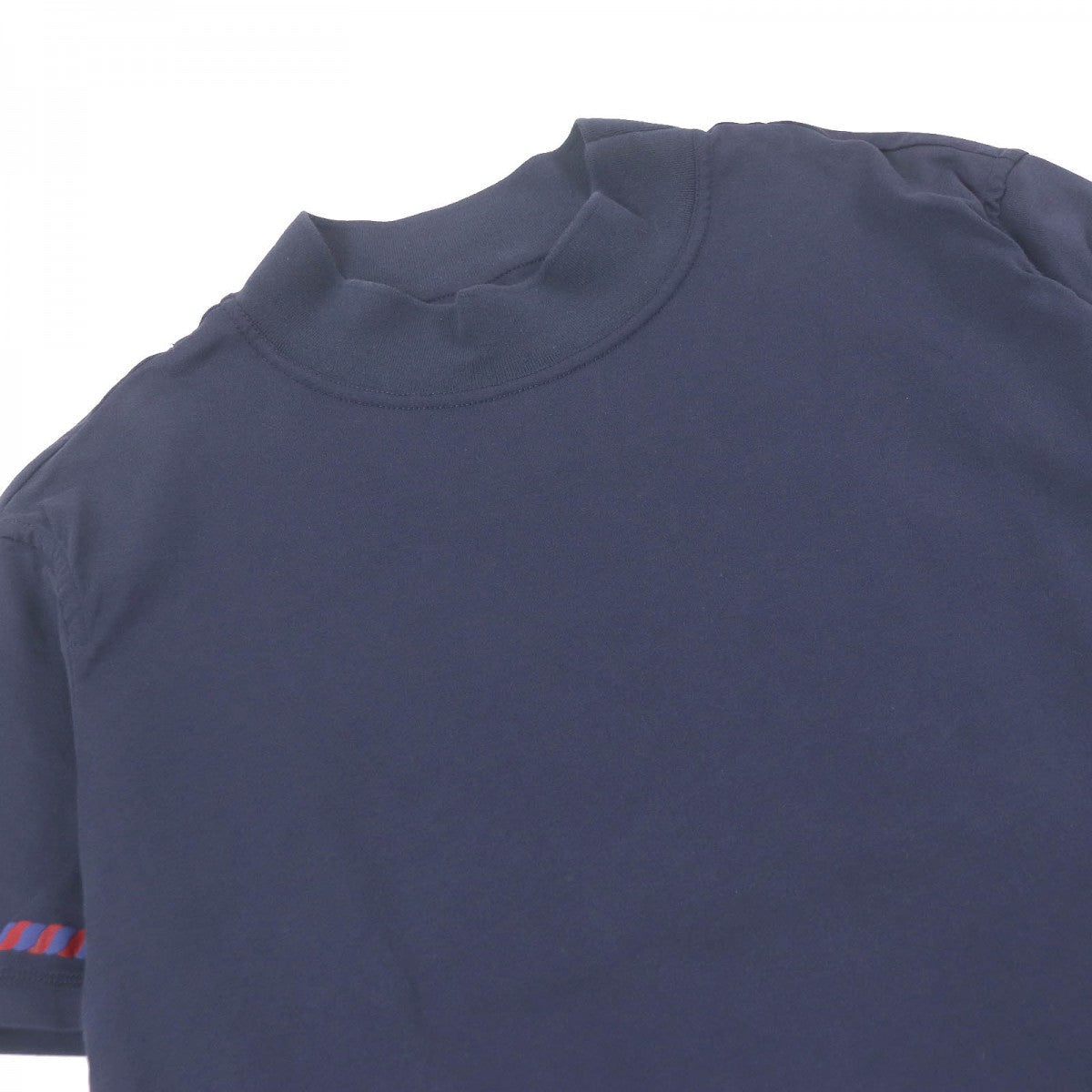 HERMES Short sleeve T-shirt 3E4621DL Main: 100% cotton, Part: 72% cotton, Part: 24% nylon, Main: 4% polyurethane Navy mens 34