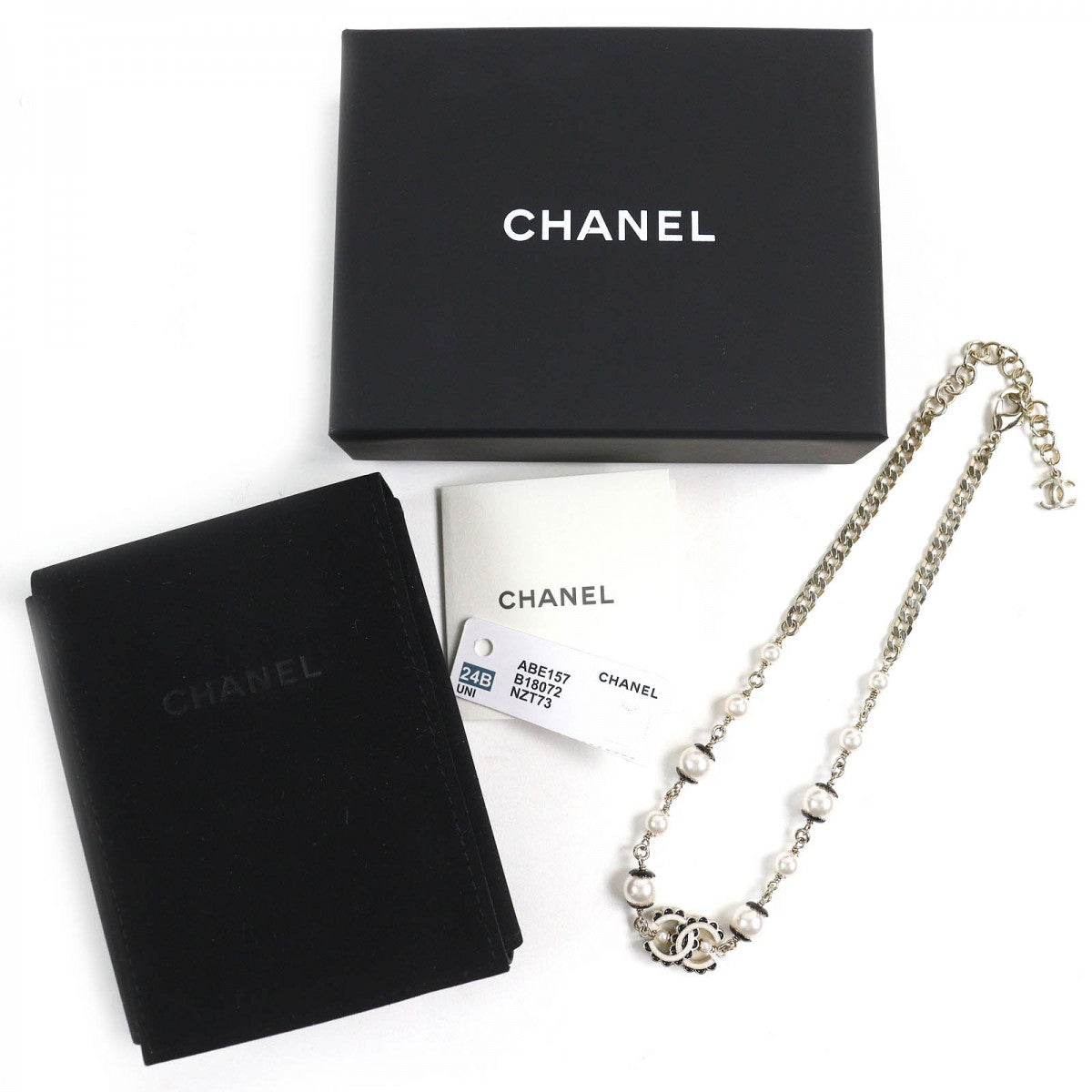 CHANEL choker ABE157 C24B Gold Plated, Faux Pearl multicolor Women