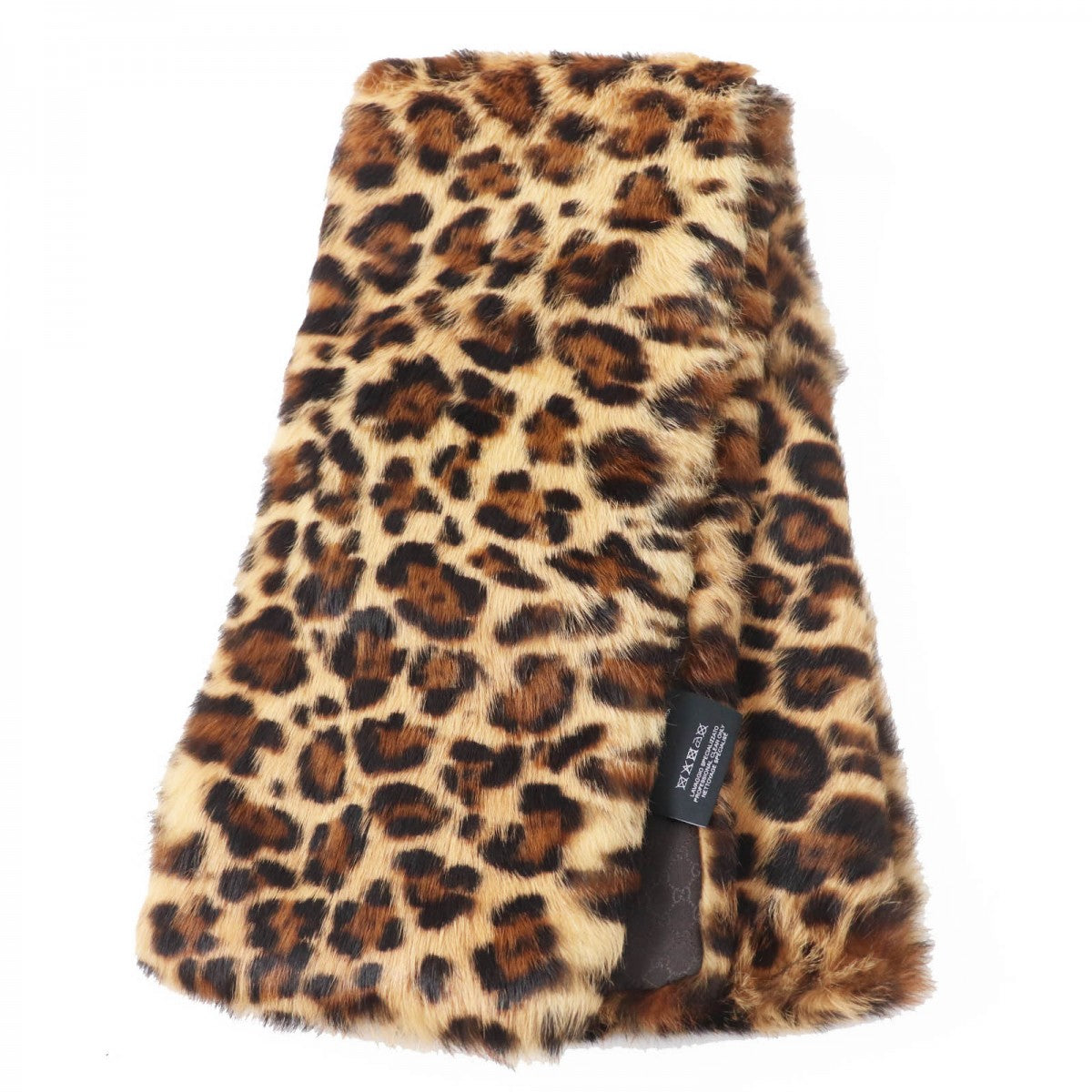 GUCCI Scarf 322989 Main: Rabbit, Lining: 100% Silk Brown type Women