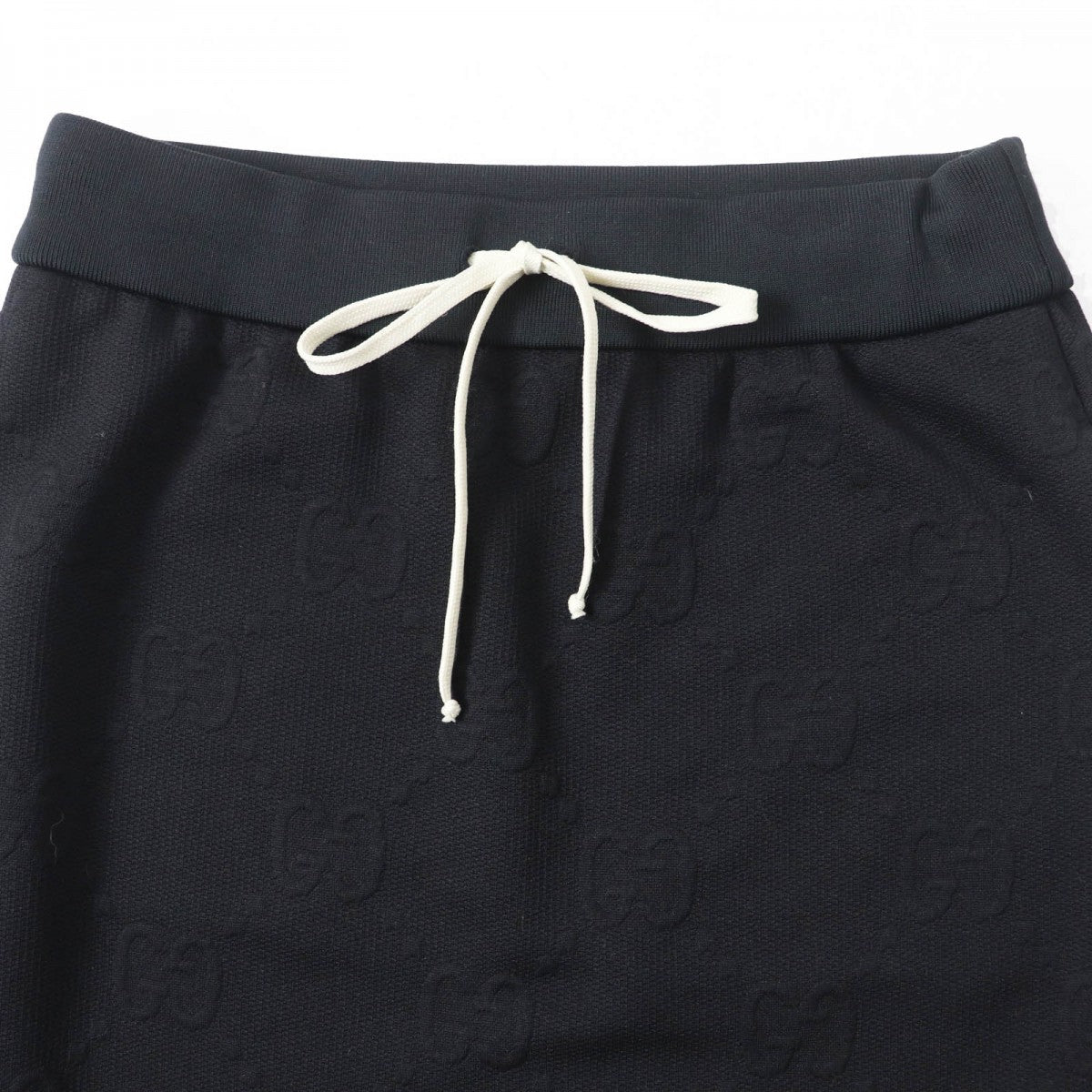 GUCCI skirt 655183 Main: 100% polyester, part: 84% polyester, part: 14% nylon, part: 2% polyurethane black Women S
