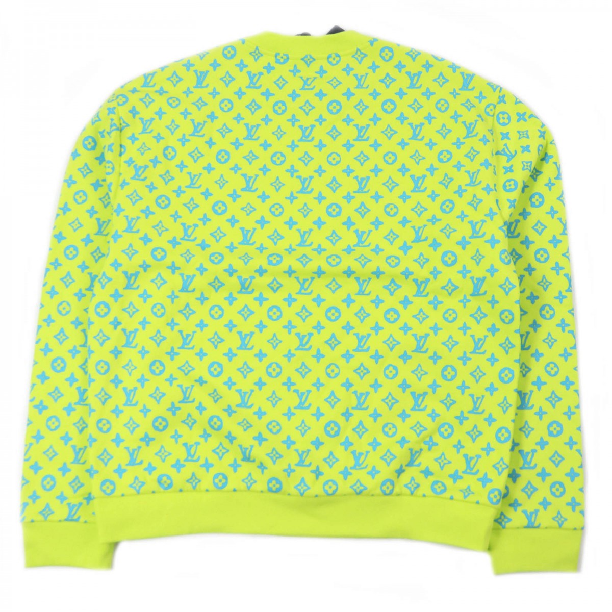 LOUIS VUITTON sweat Main: 100% cotton lime green mens L