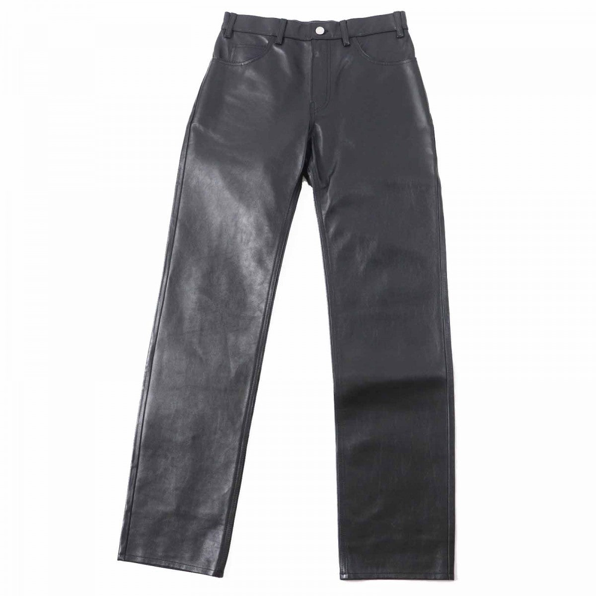 CELINE Pants 2G093656E Main: 100% calfskin black Women 26