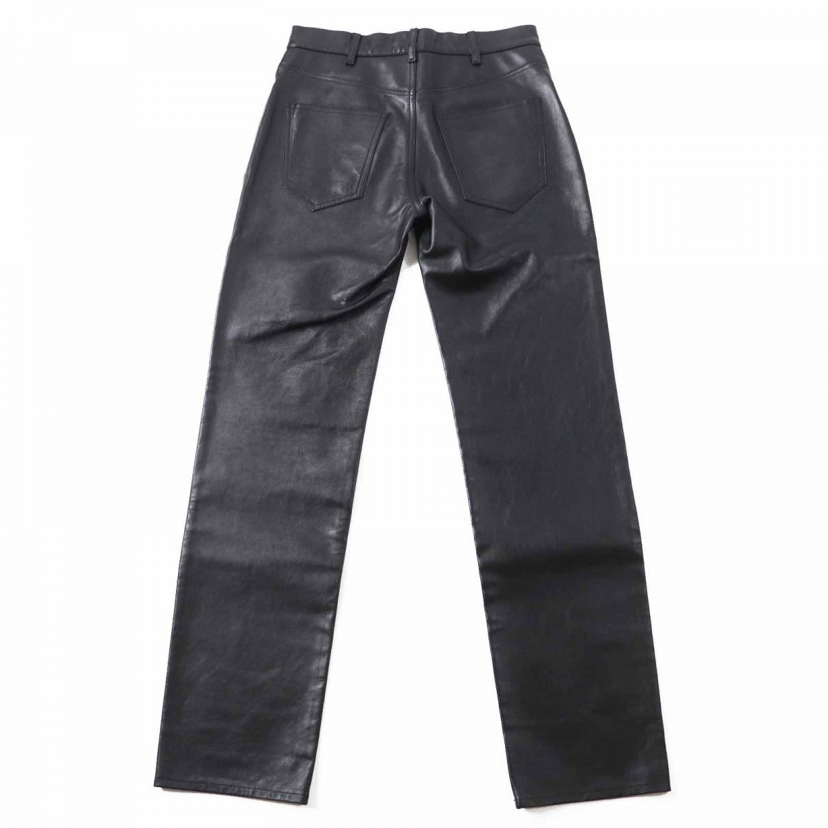 CELINE Pants 2G093656E Main: 100% calfskin black Women 26