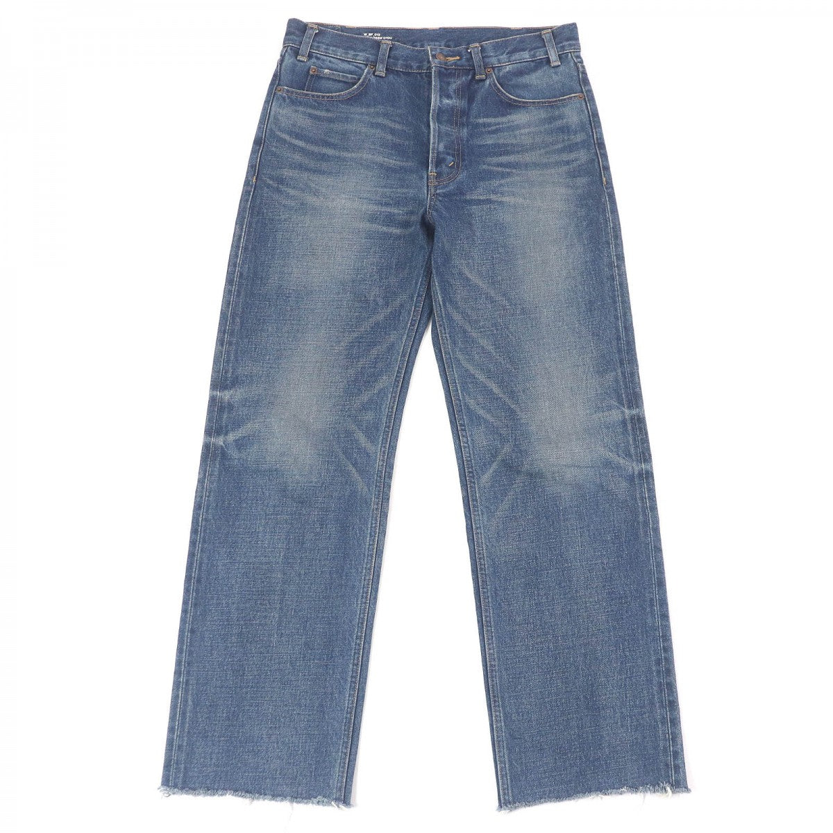 CELINE Denim pants N799365M07DU Main: 100% cotton Indigo blue mens 28