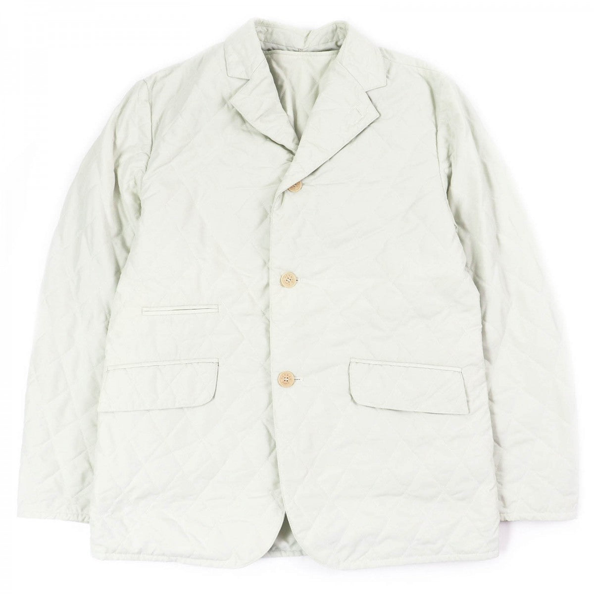 HERMES Jacket Outer material: 53% nylon, Outer material: 42% polyester, Outer material: 5% polyurethane, Lining: 100% polyester, Filling: 100% polyester Ivorytype mens M