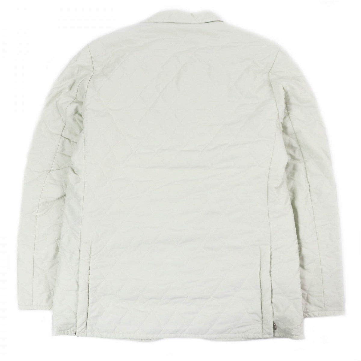 HERMES Jacket Outer material: 53% nylon, Outer material: 42% polyester, Outer material: 5% polyurethane, Lining: 100% polyester, Filling: 100% polyester Ivorytype mens M