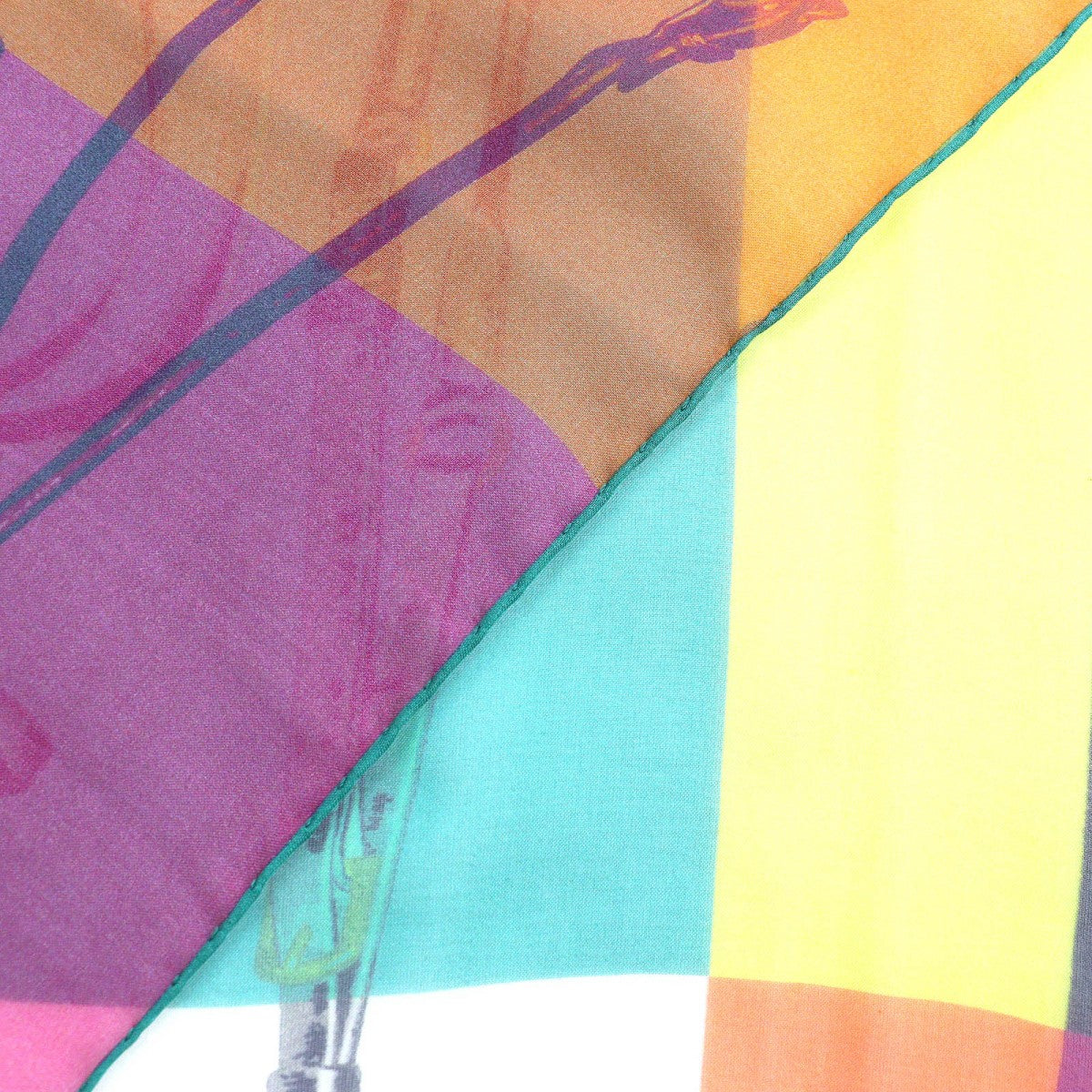 HERMES scarf Main: 100% silk multicolor Brides Rebelles Horse Tackle Rebellion Women