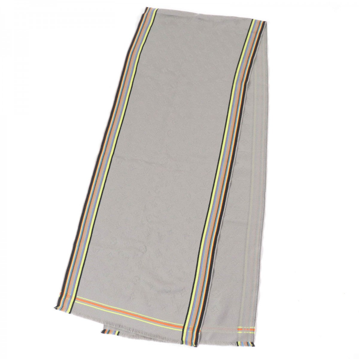 LOUIS VUITTON Scarf MP2165 Main: 87% cashmere, Main: 13% wool gray mens