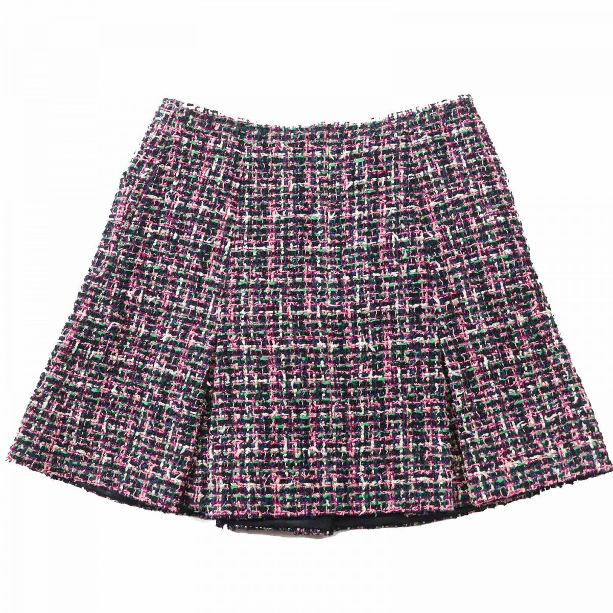 CHANEL Tweed skirt P60792 Main: 55% polyamide, Main: 13% polyester, Main: 11% viscose, Main: 10% cotton, Main: 6% wool Multi Women 36