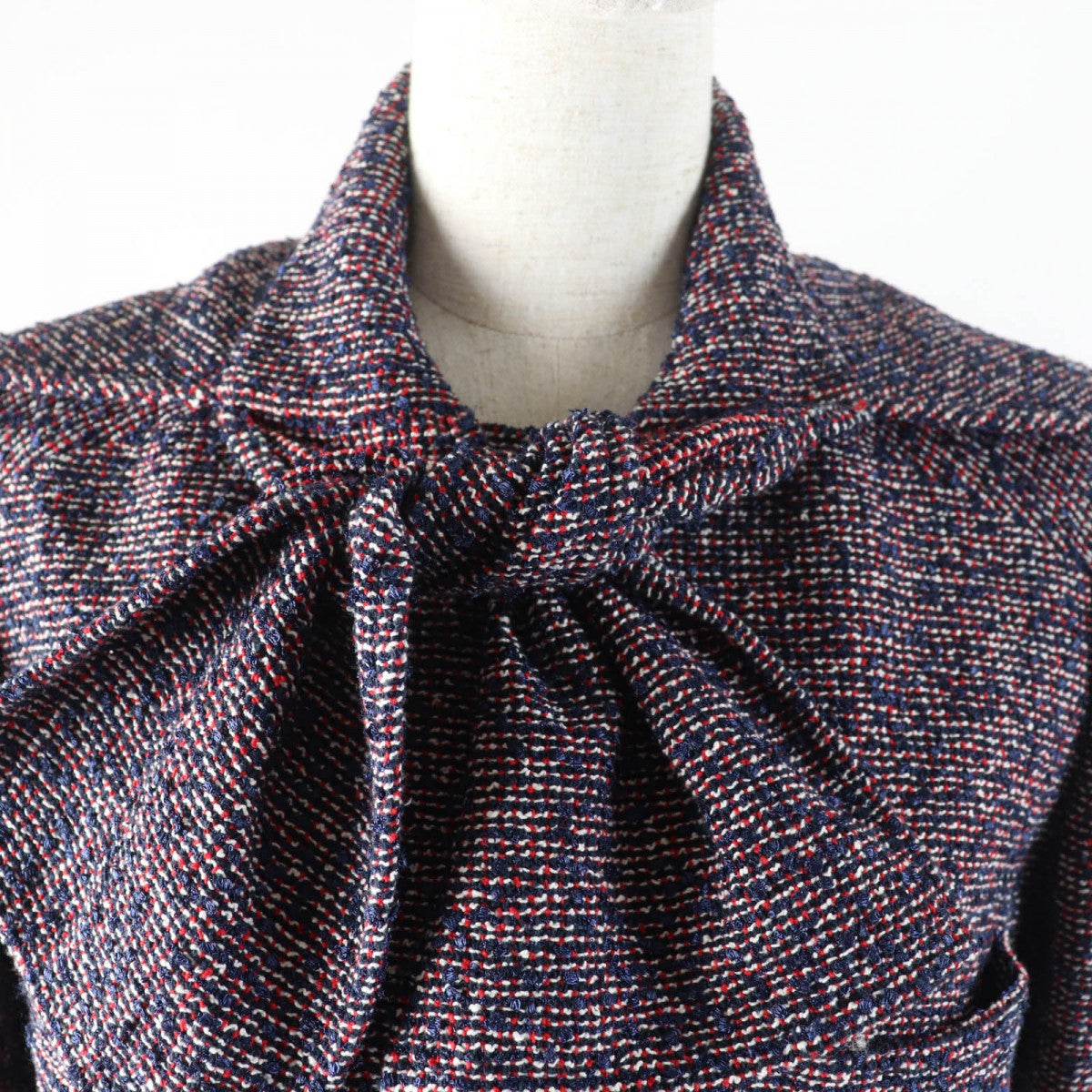 CHANEL coat 16P P53413 Outer: 90% cotton, Outer: 10% nylon, Lining: 100% silk multicolor Women 34