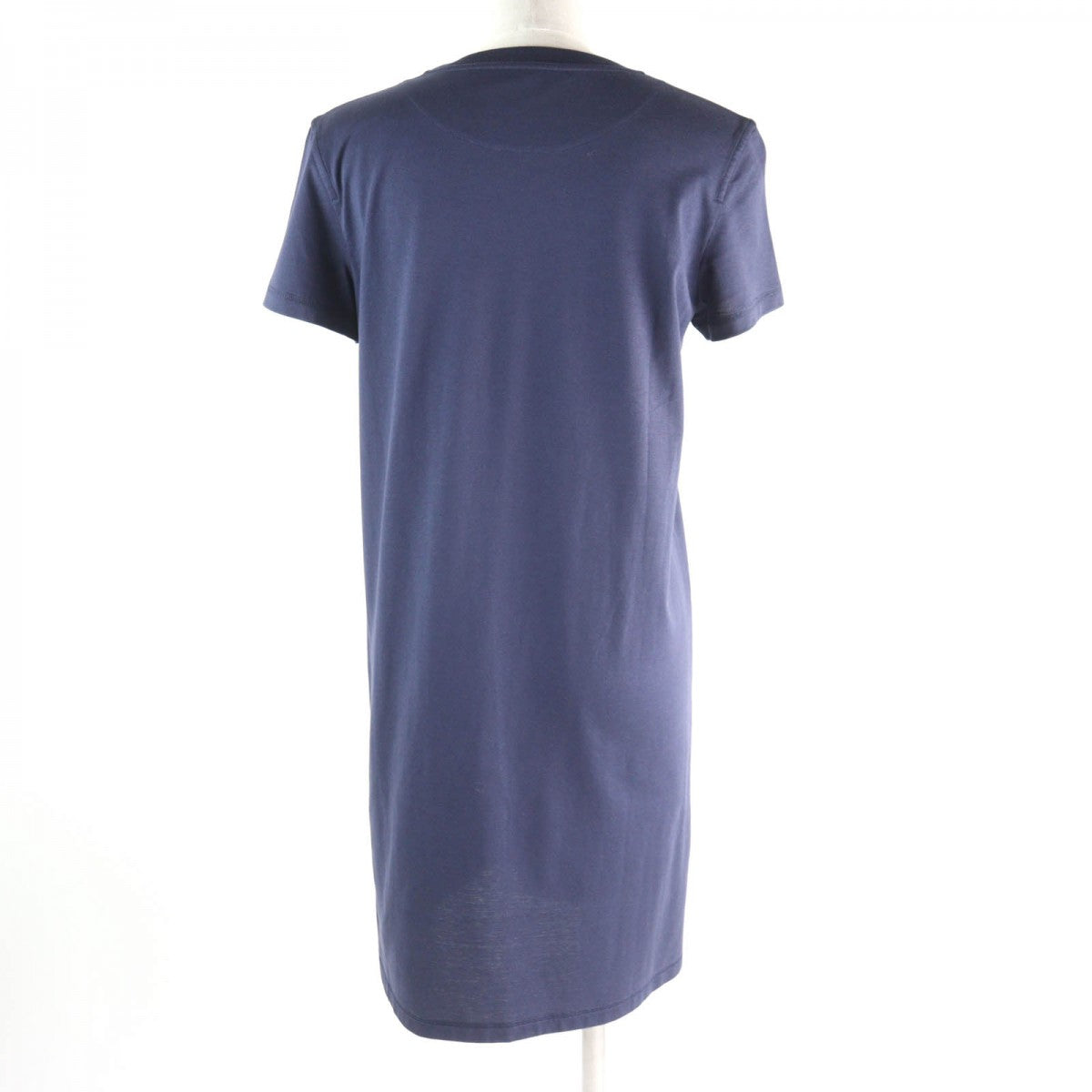 HERMES one piece 3E4509DL Main: 100% cotton, part: 100% polyester, part: 100% rayon Navy Women 36