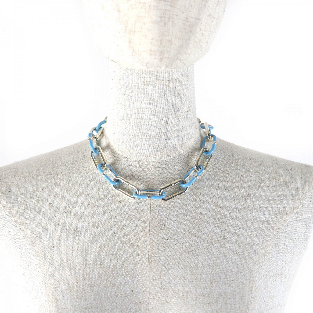 BOTTEGAVENETA Necklace Main�FAG925 Silver light blue Women