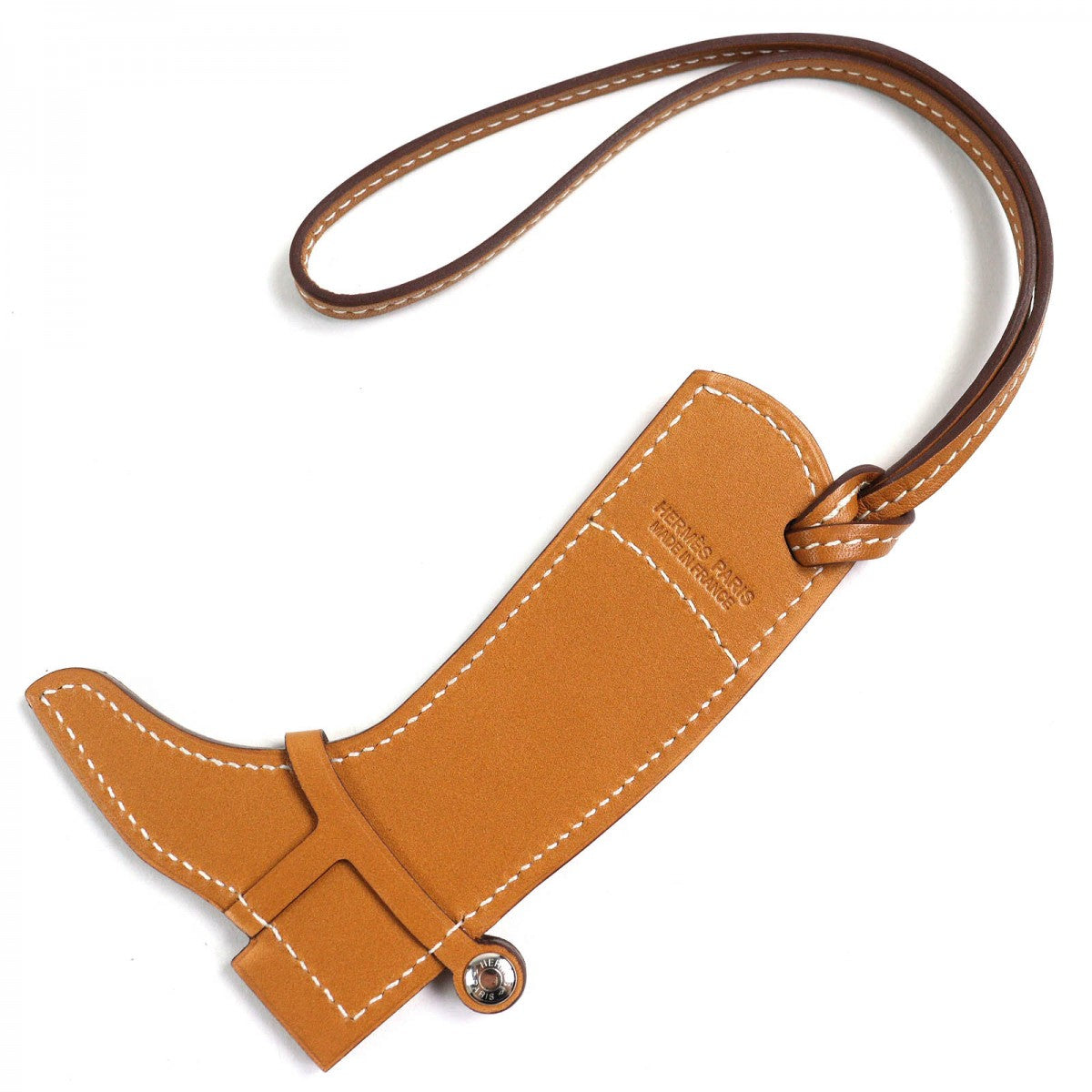 HERMES charm Main: Vaux Butler, Main: Vaux Swift Brown Paddock boots Women