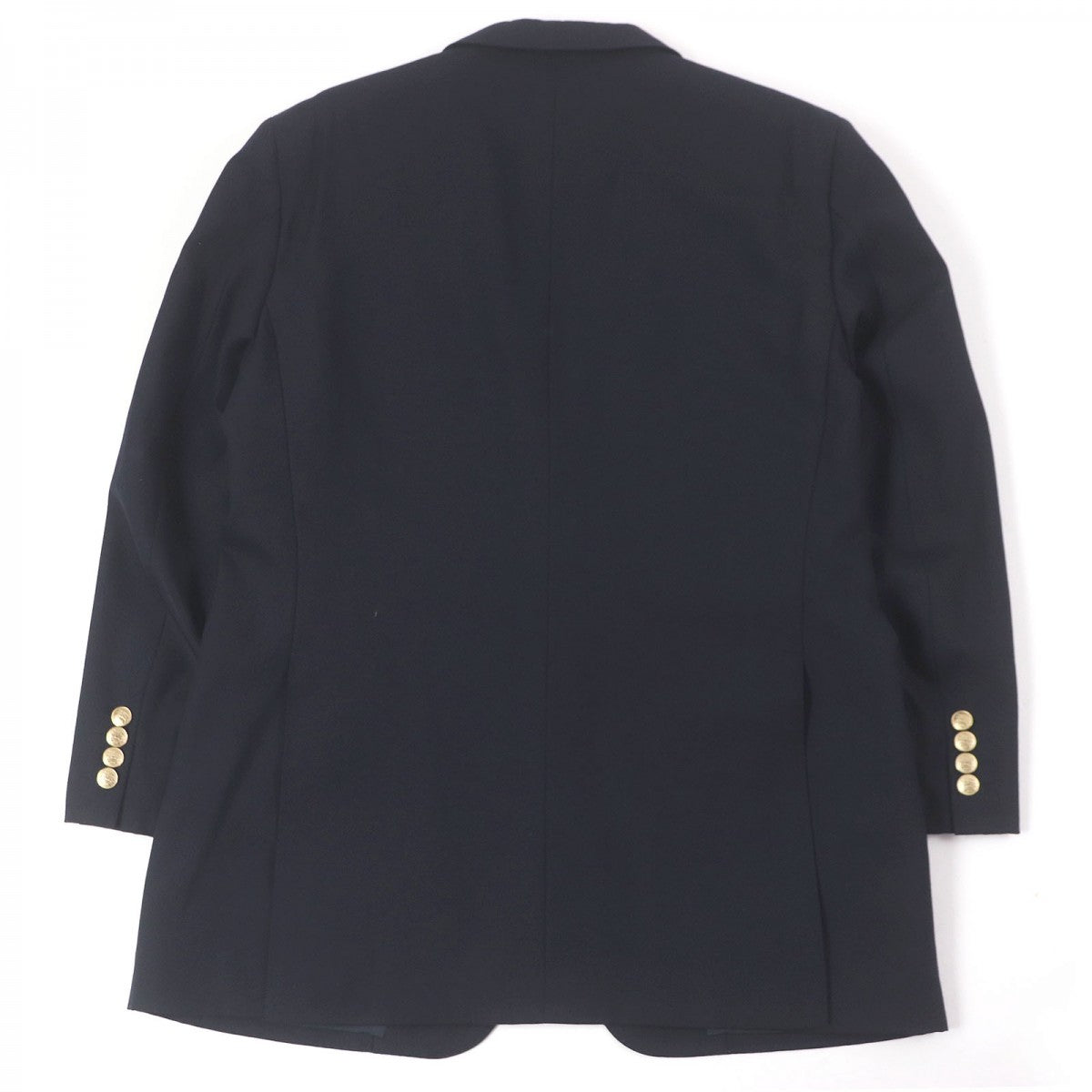 BURBERRY tailored jacket wool Navy 96-86-170
