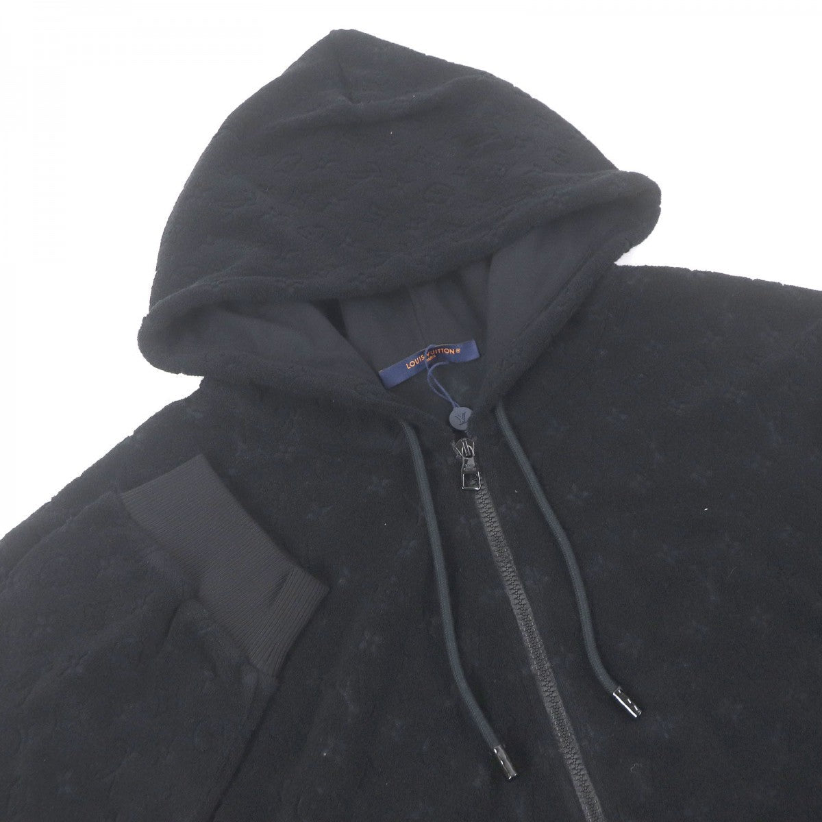 LOUIS VUITTON Hoodie HPY41W Main: 83% cotton, Main: 17% nylon black mens