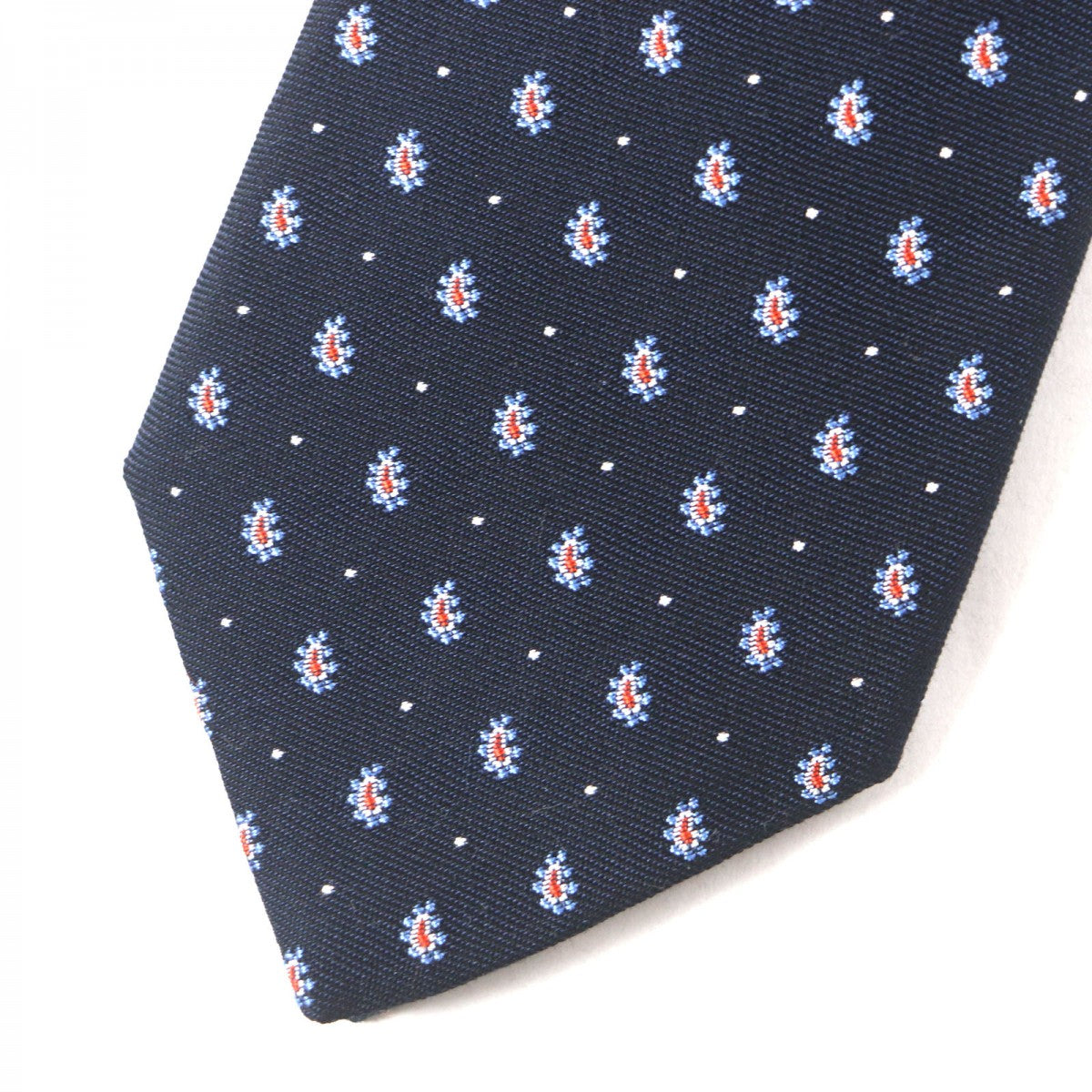 HERMES tie 349289T Main: 63% silk, Main: 37% cotton multicolor mens