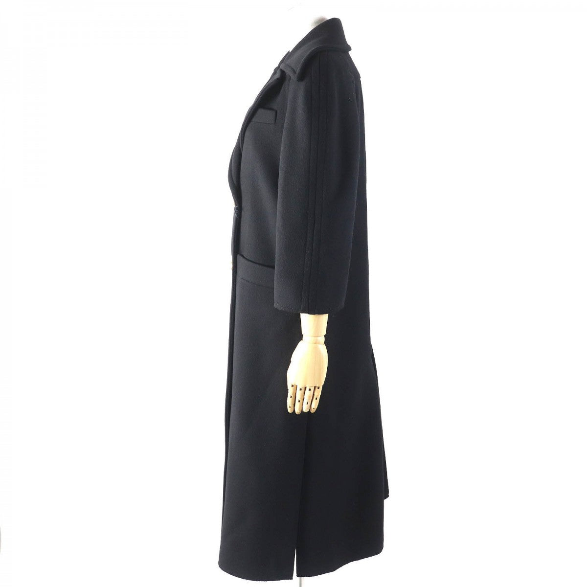 GUCCI coat 669523 Outer: 98% wool, Outer: 2% nylon, Lining: 100% rayon black Women 38