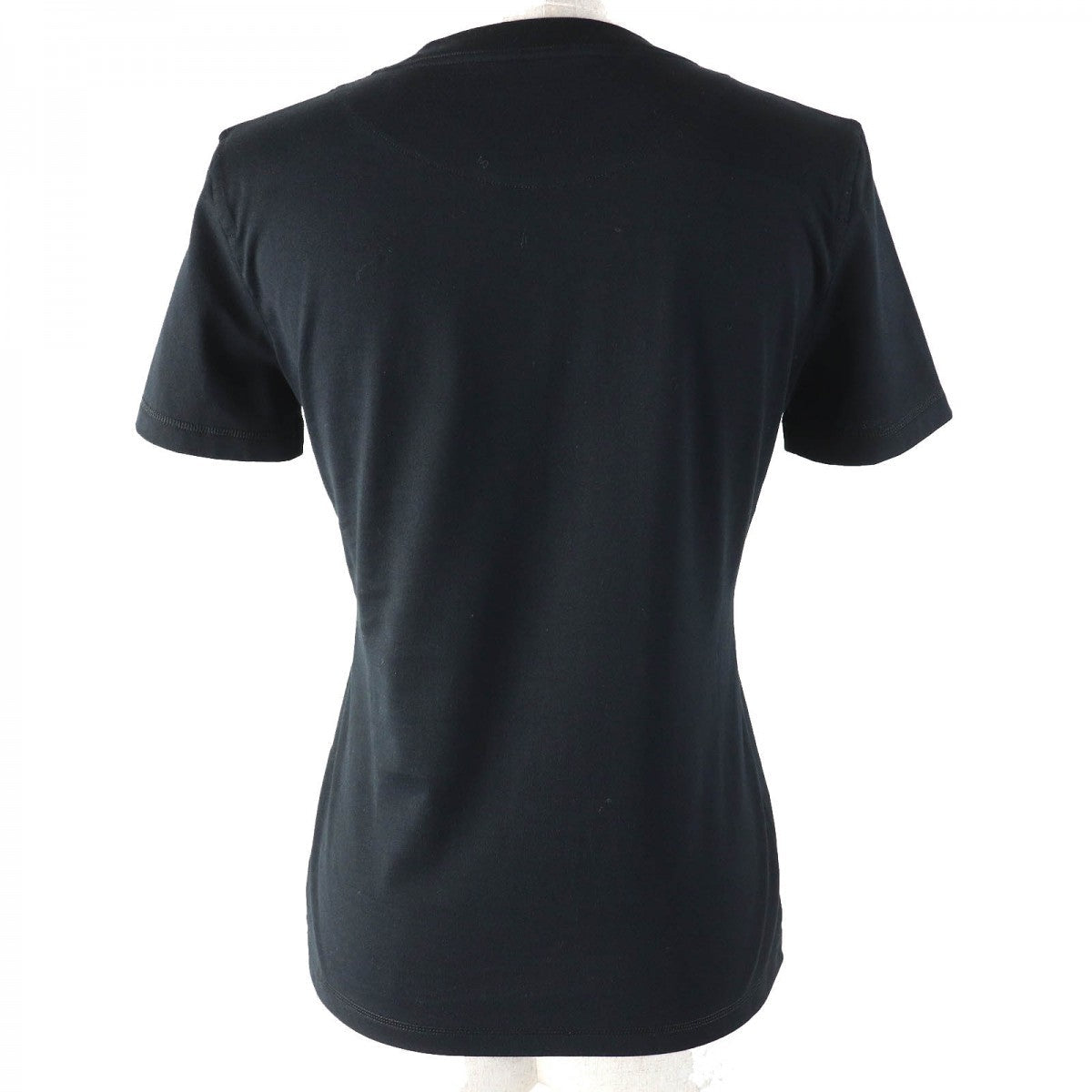 HERMES Short sleeve T-shirt 3H4611DL Main: 100% cotton black Do Re Boucles Women 34