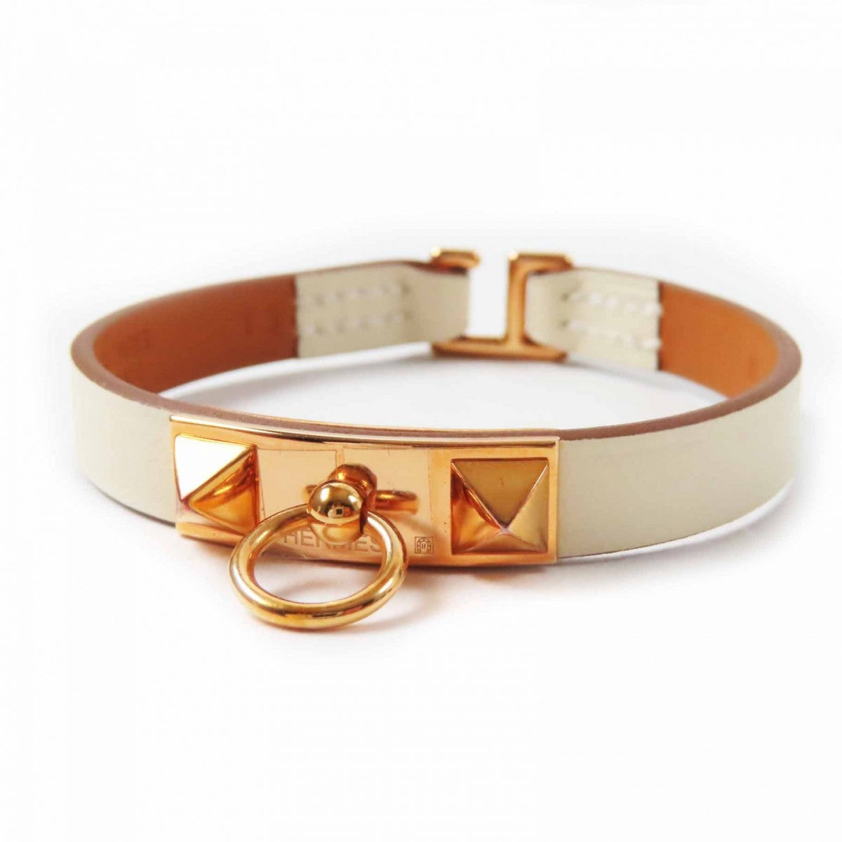 HERMES bracelet Main: Leather Kle Rivalmini Bracelet Women